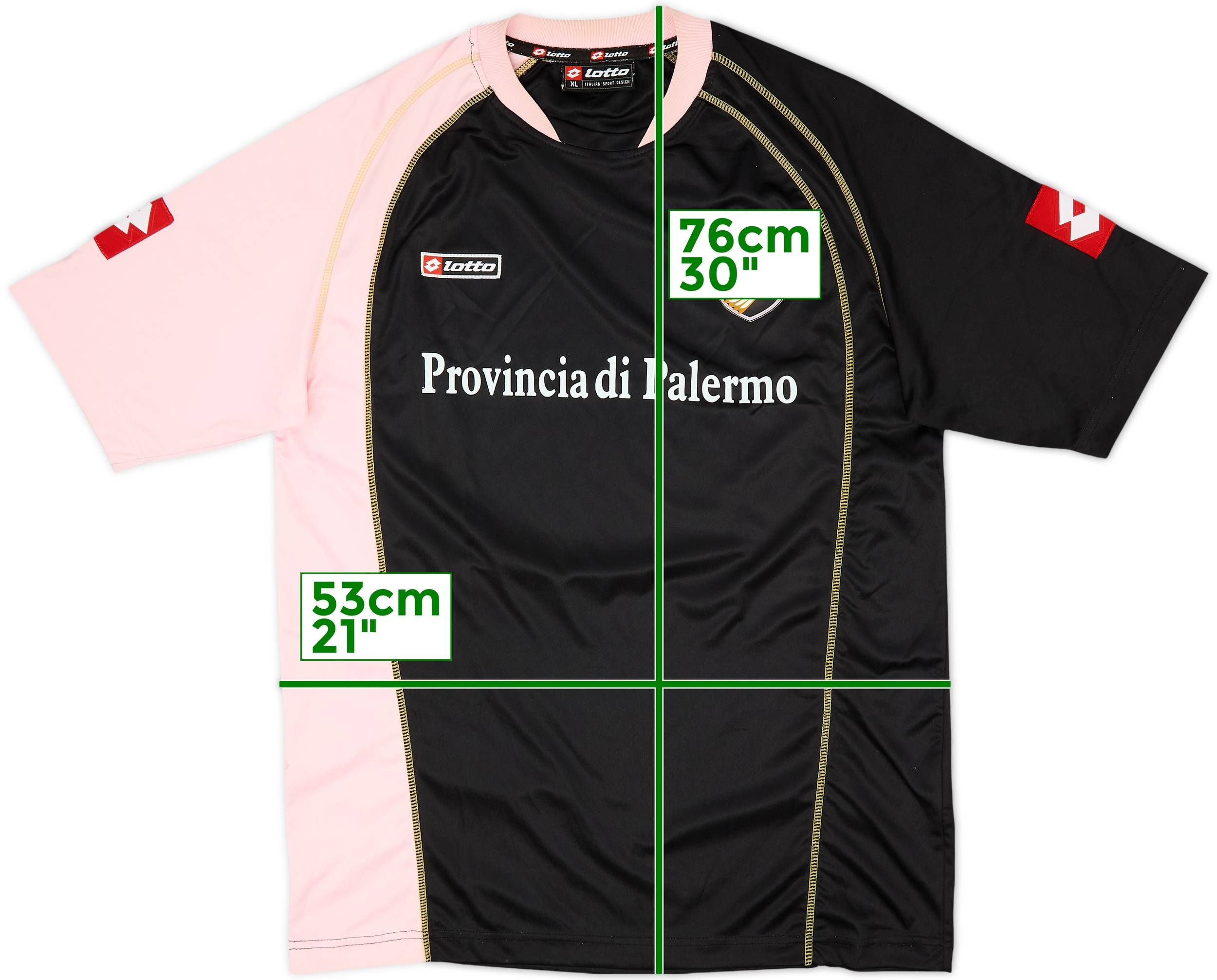 2005-06 Palermo Away Shirt - 7/10 - (XL)
