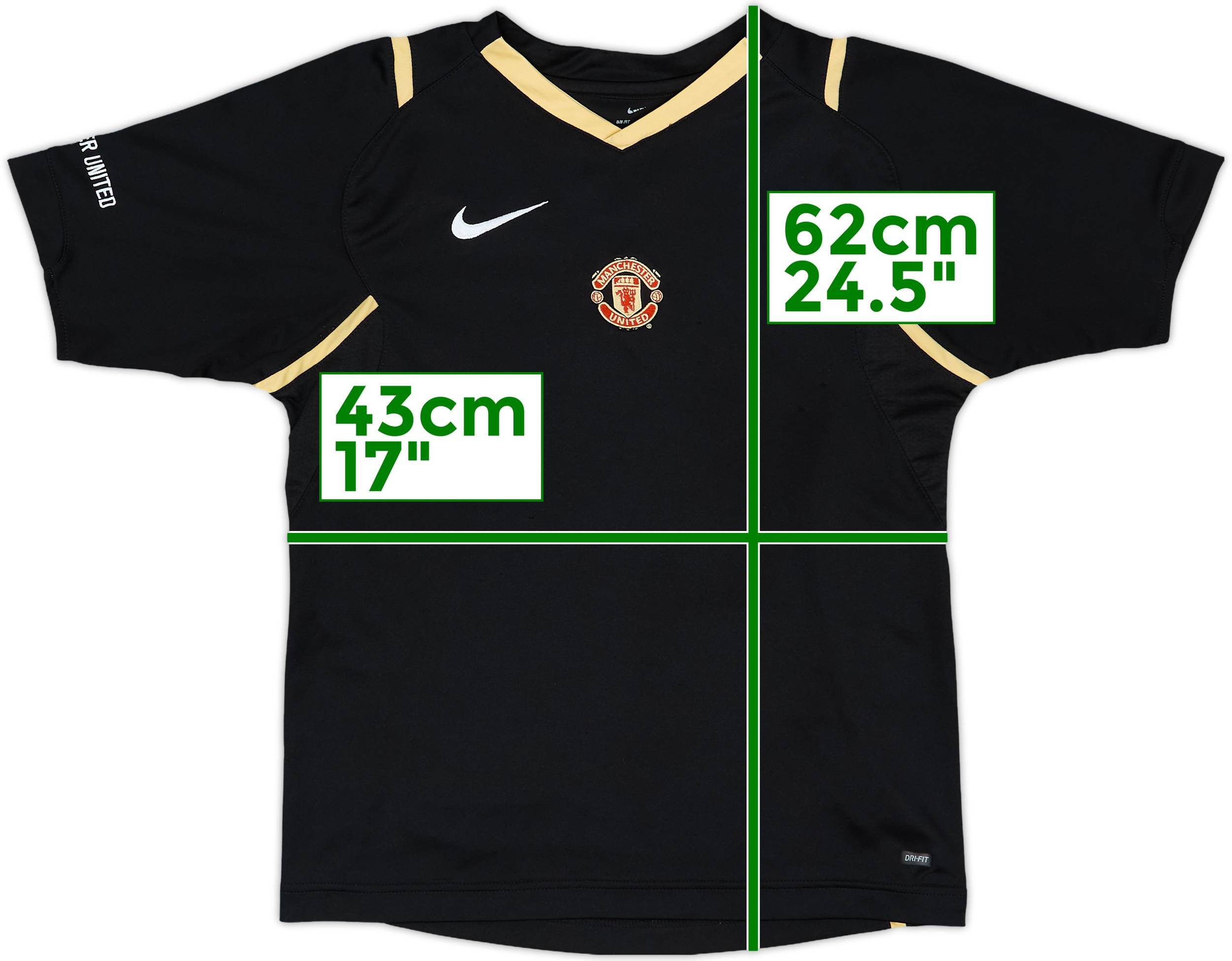 再入荷商品 Manchester 2004-05 United (L.Boys) - 8/10 - Shirt Training Nike トップス