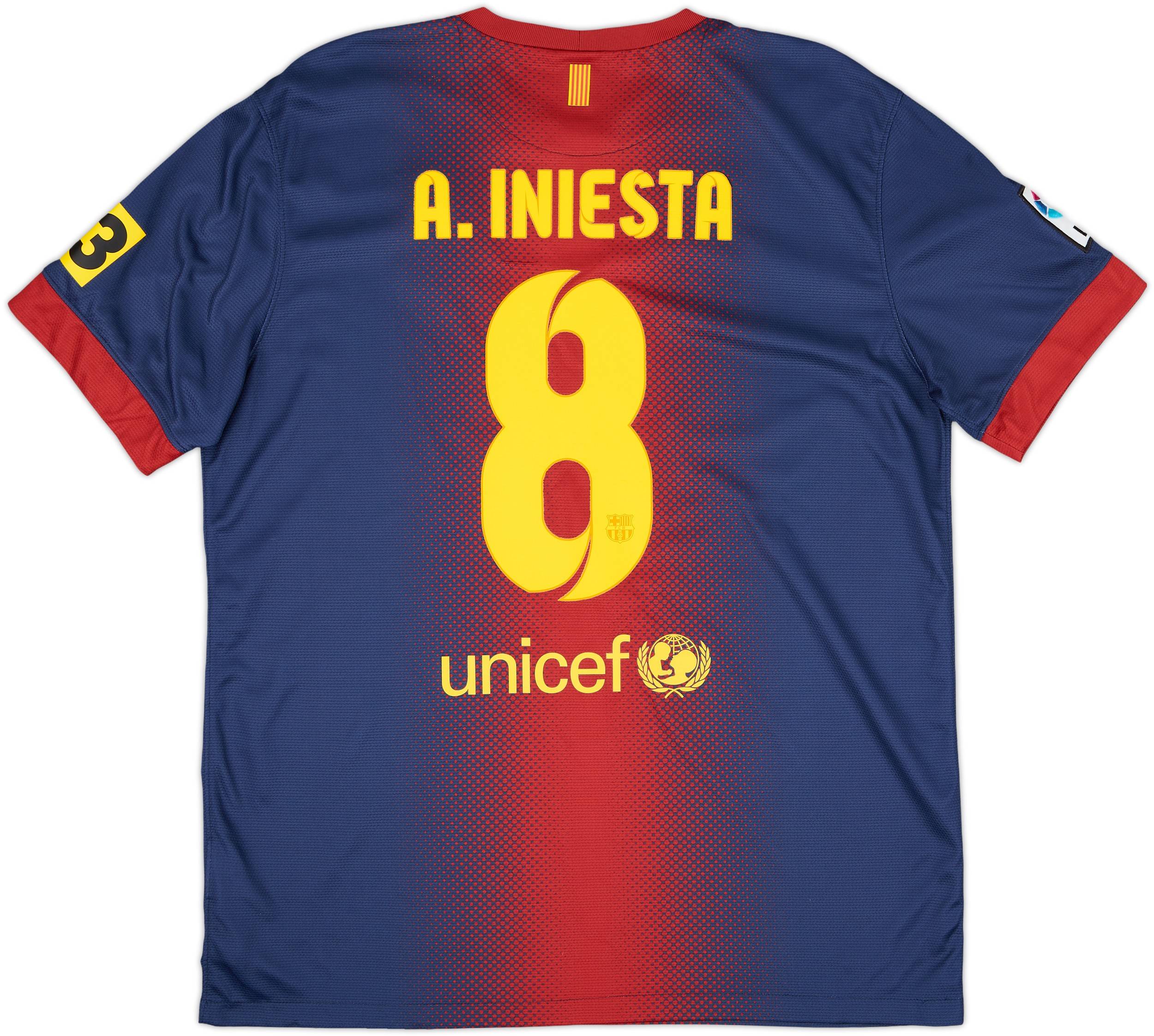 ブランド雑貨総合 2012-13 Barcelona Home Shirt A. Iniesta #8 - 9/10 - (L) ウェア