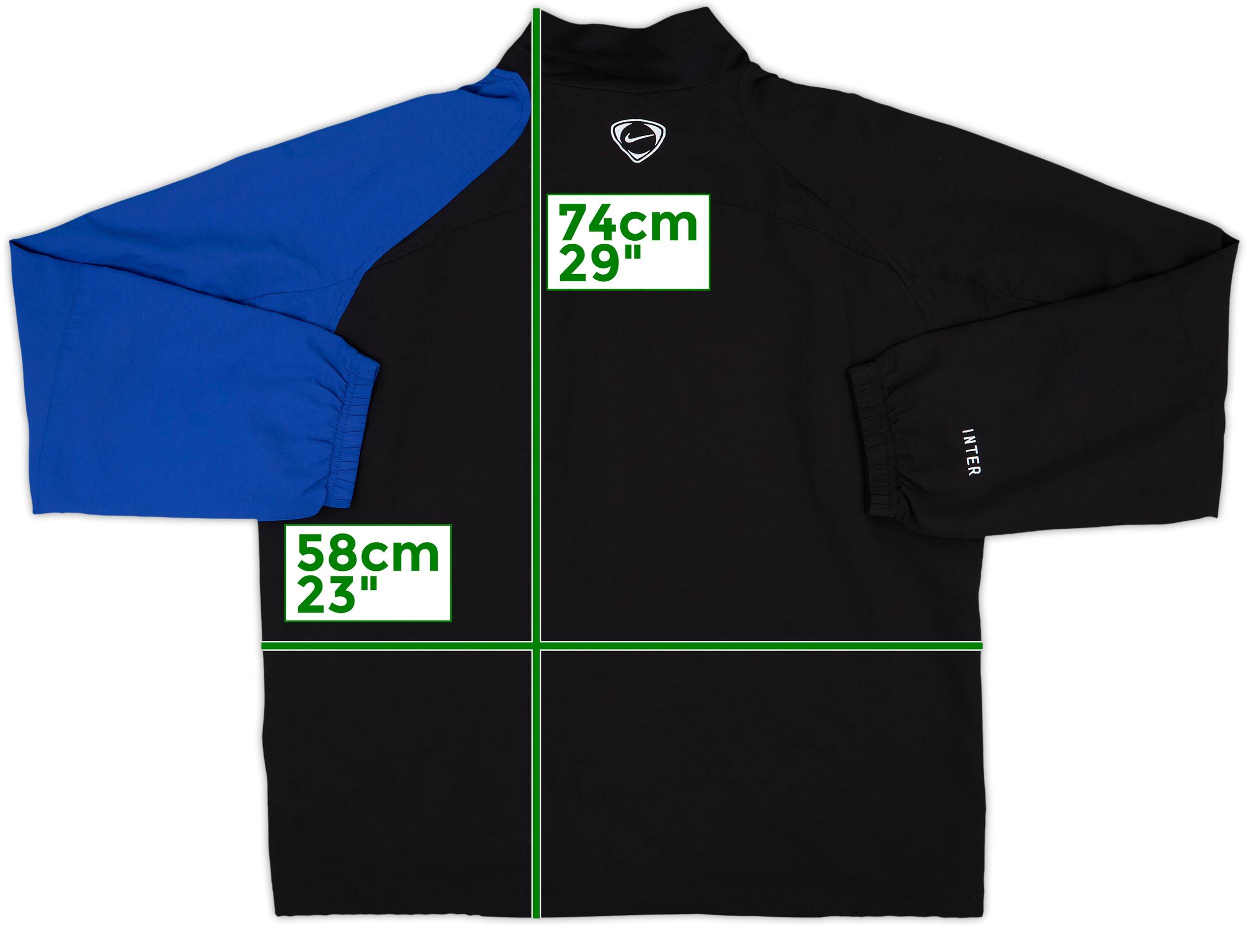 【★大感謝セール】 2004-05 Inter Milan Nike Track Jacket - 9/10 - (L) ウェア