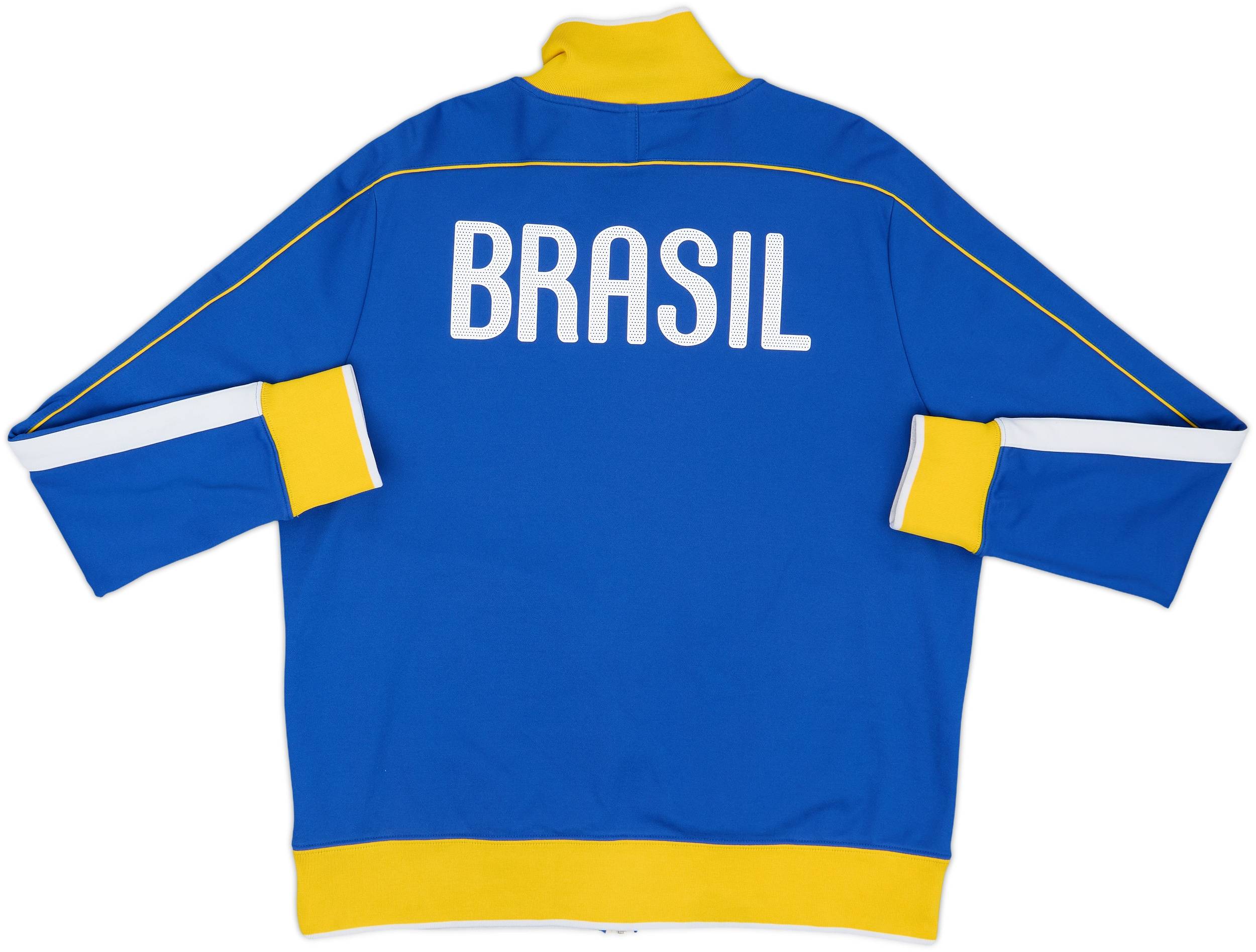 2010-11 Brazil Nike Track Jacket - 8/10 - (L)