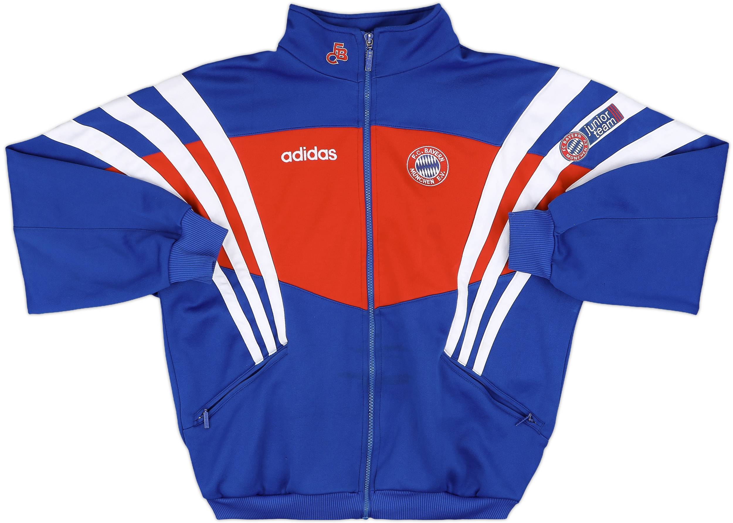 1995-97 Bayern Munich adidas Track Jacket - 8/10 - (M)