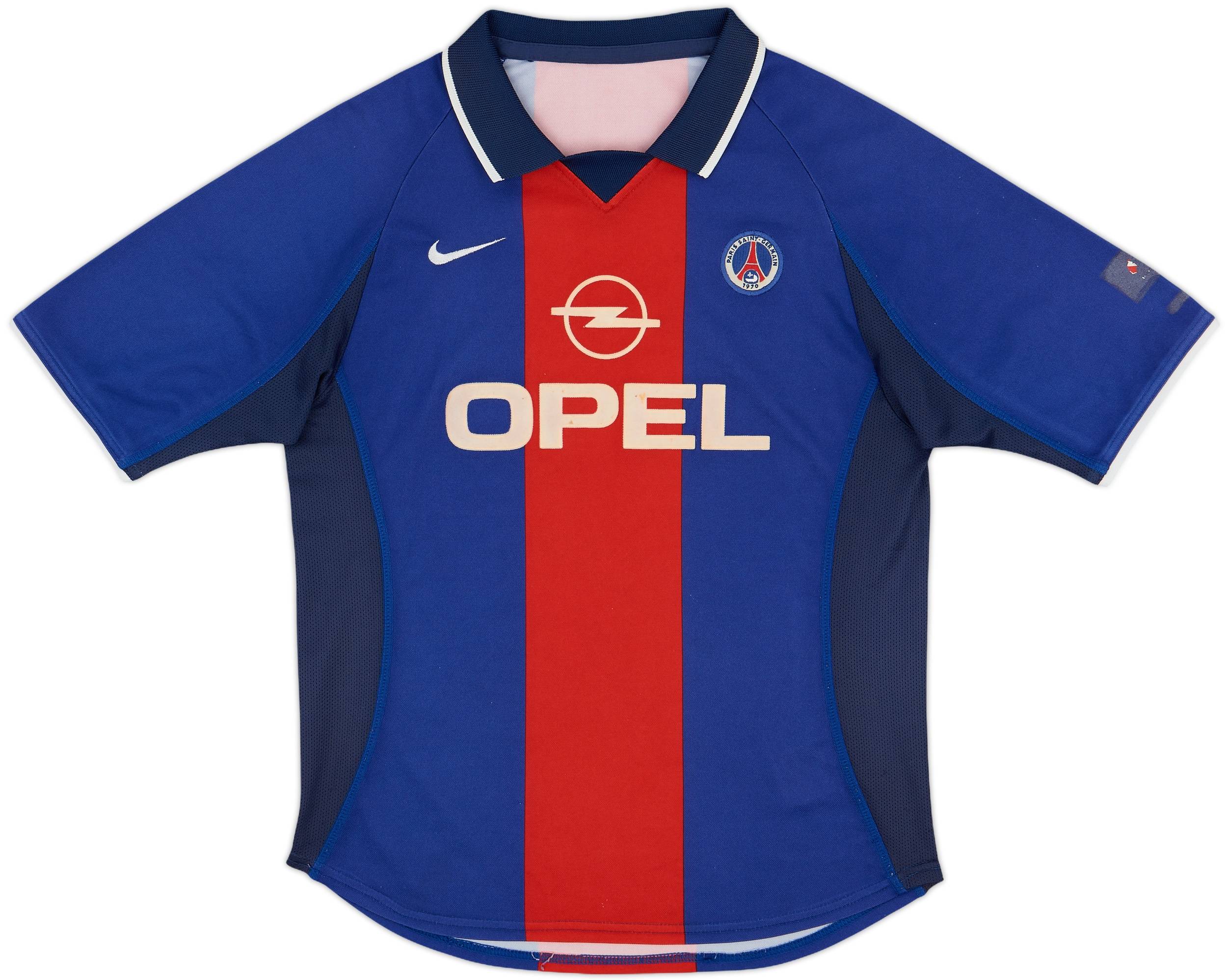2001-02 Paris Saint-Germain Home Shirt - 6/10 - (XL.Boys)