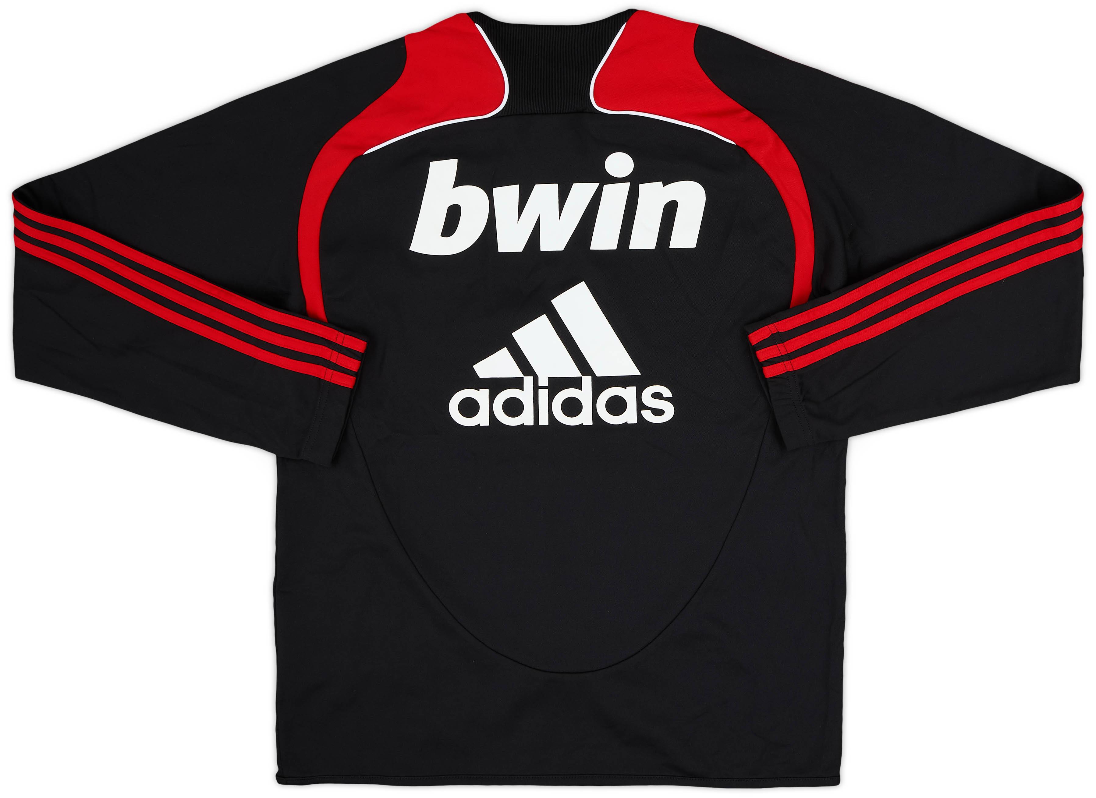 ウェア AC MILAN adidas sweat red & black 150 AC Milan football top training Adidas Hoodie size Small | eBay