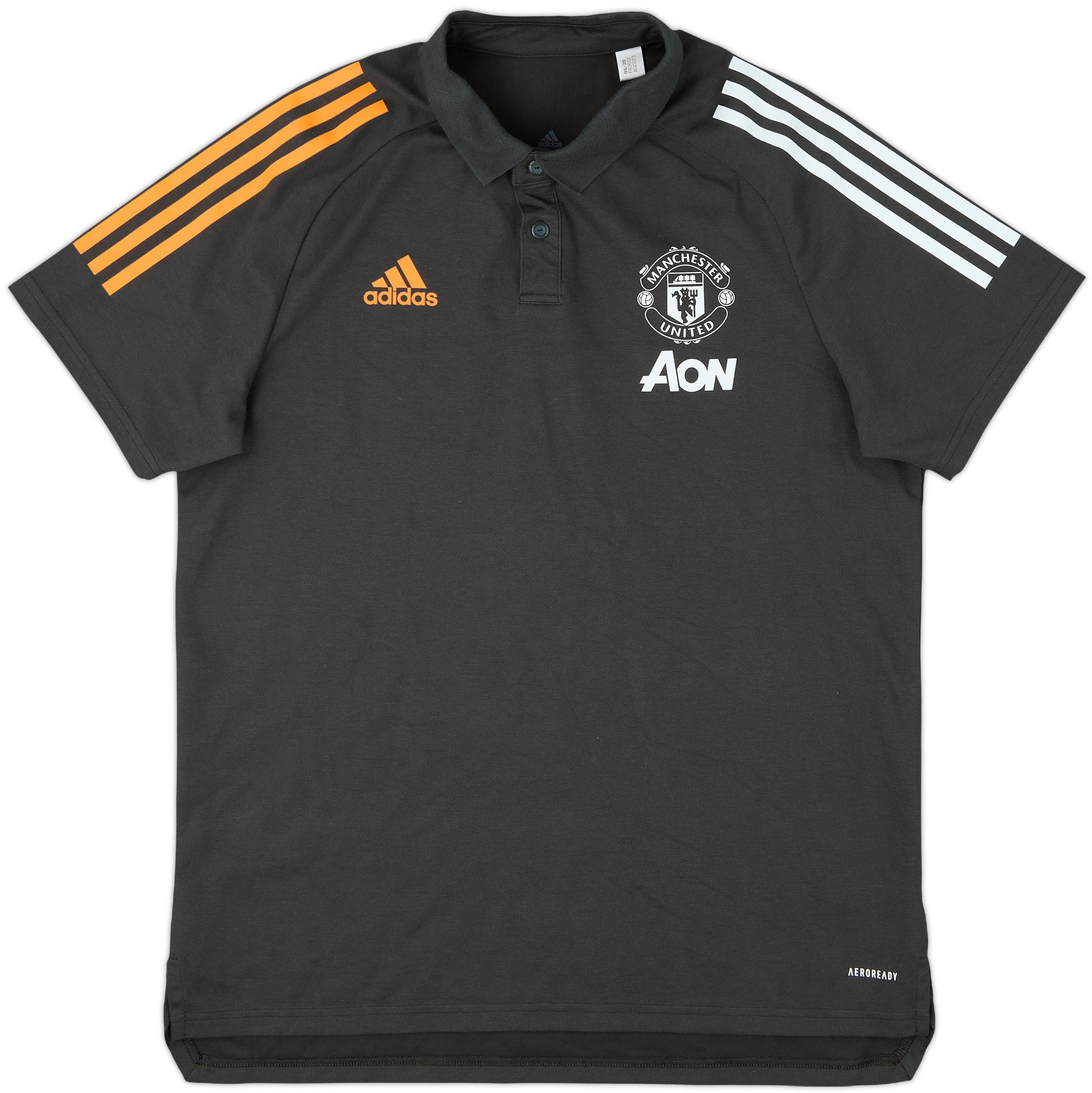 2020-21 Manchester United adidas Polo Shirt - 9/10 - (L)
