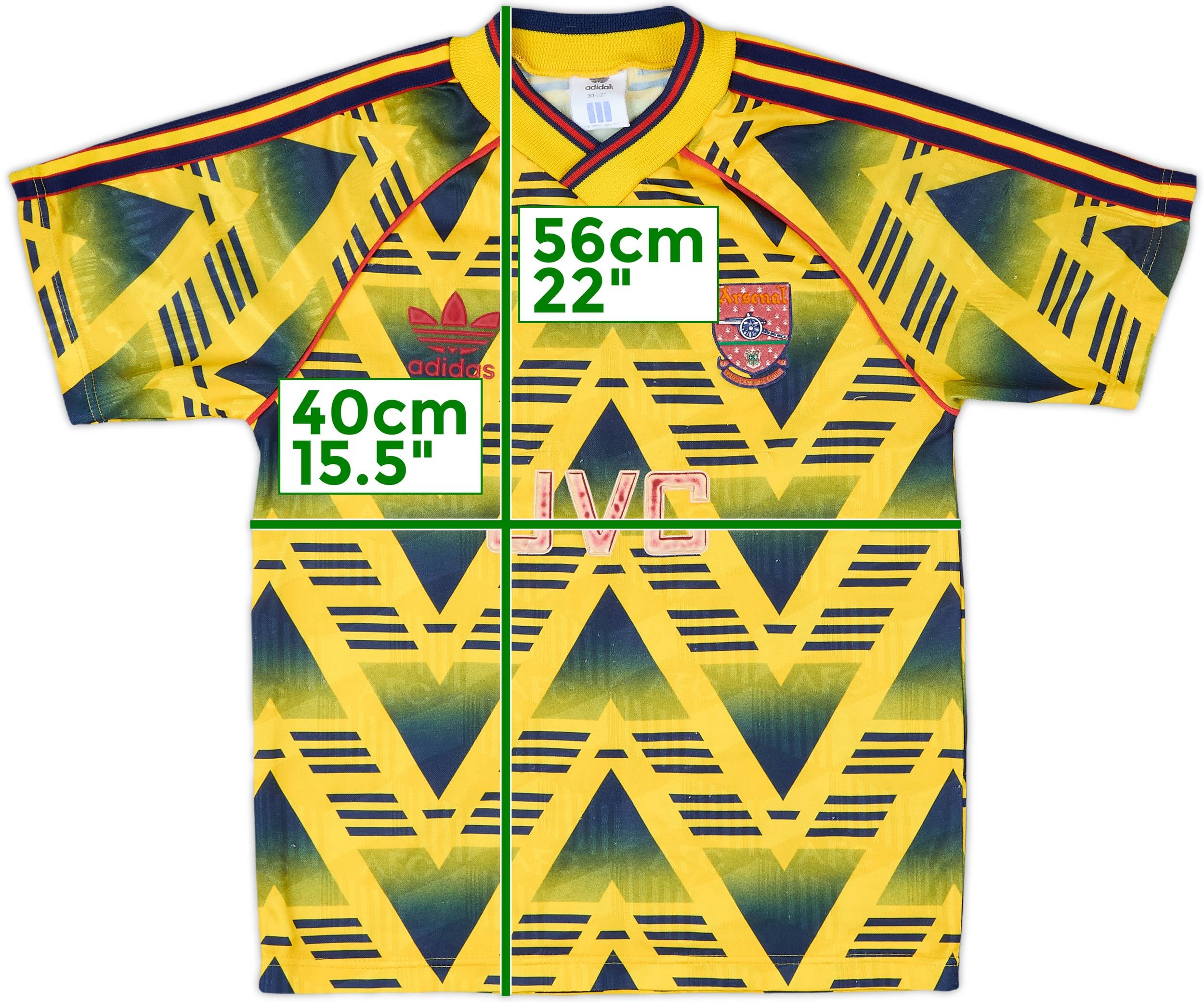 Arsenal 1991 Arsenal Yellow Bruised Banana Arsenal 1991 Adidas
