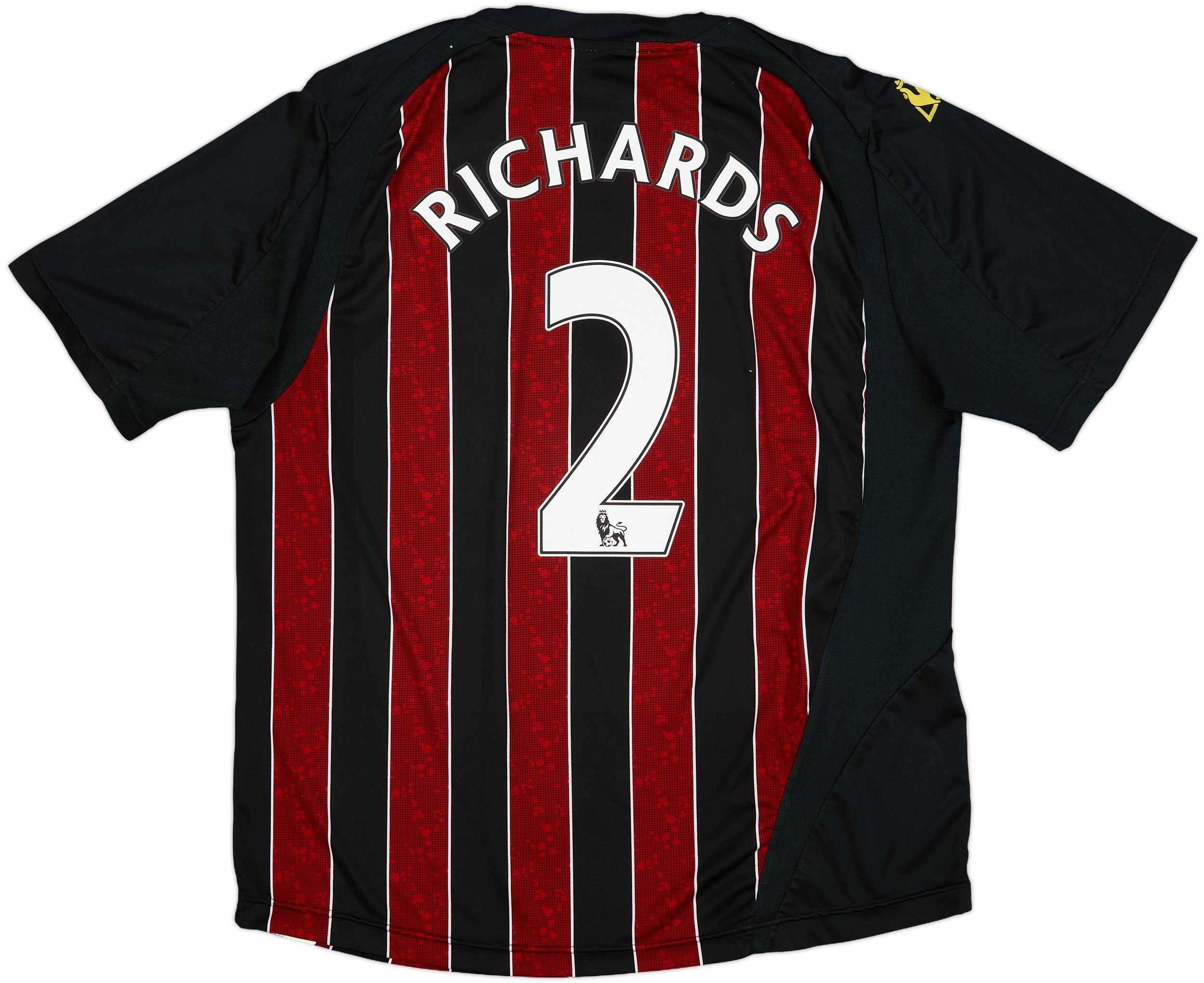 2008-09 Manchester City Away Shirt Richards #2 - 7/10 - (XXL)