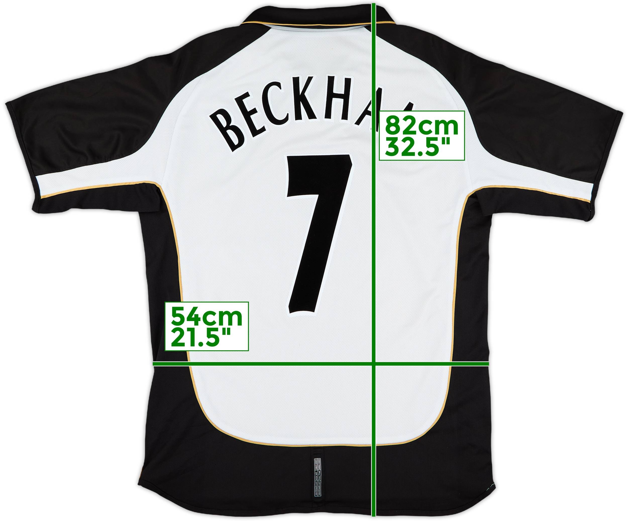 【正規01/02マンチェスターU away 3rd L/S Beckham#7】 正規01/02マンチェスターU away 3rd L/S Beckham#7】 - メルカリ