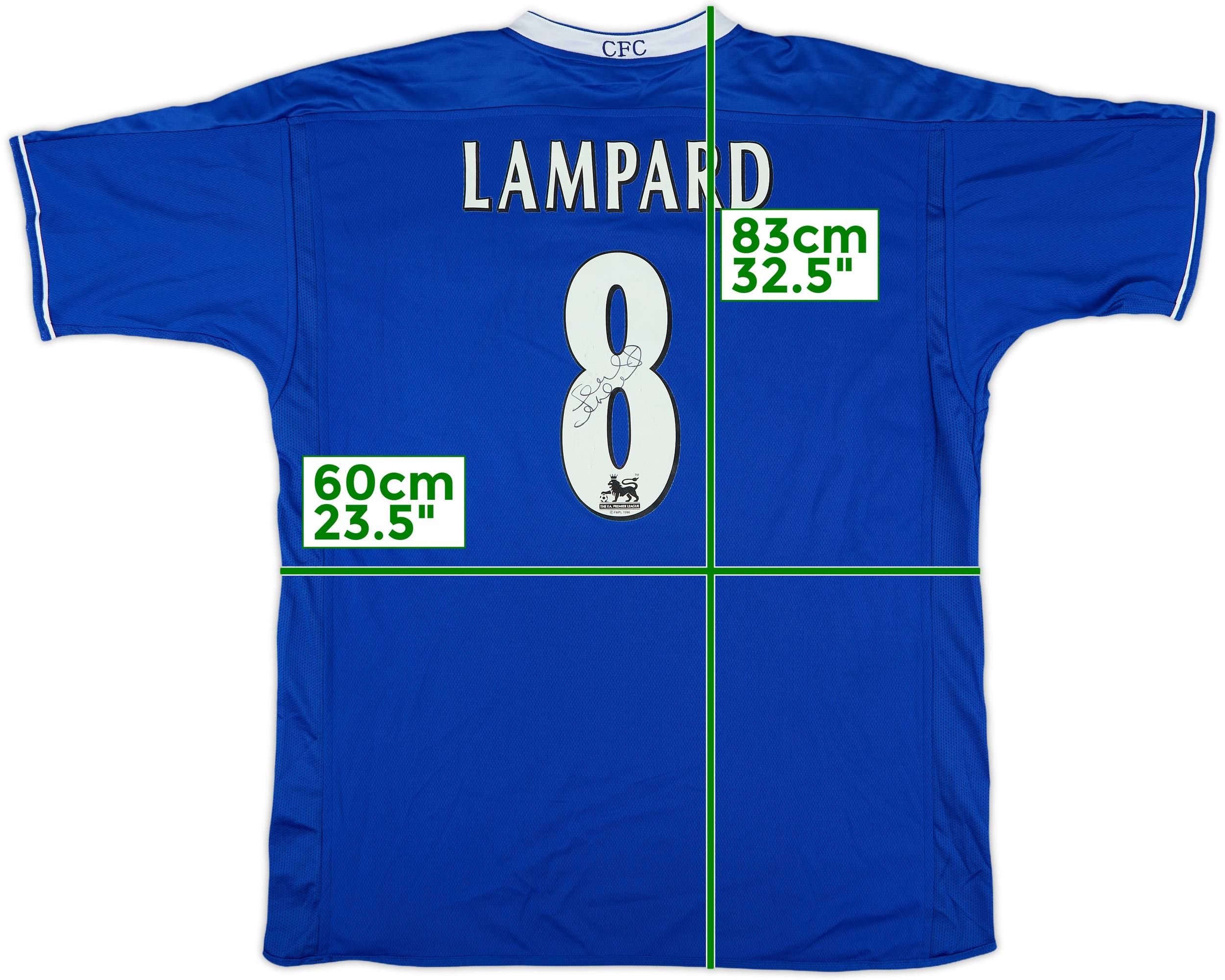 Chelsea FC Lampard 8 シャツ Mサイズ　タグ付きの新品 CHELSEA 2009 2010 HOME FOOTBALL SHIRT #8 LAMPARD ADIDAS