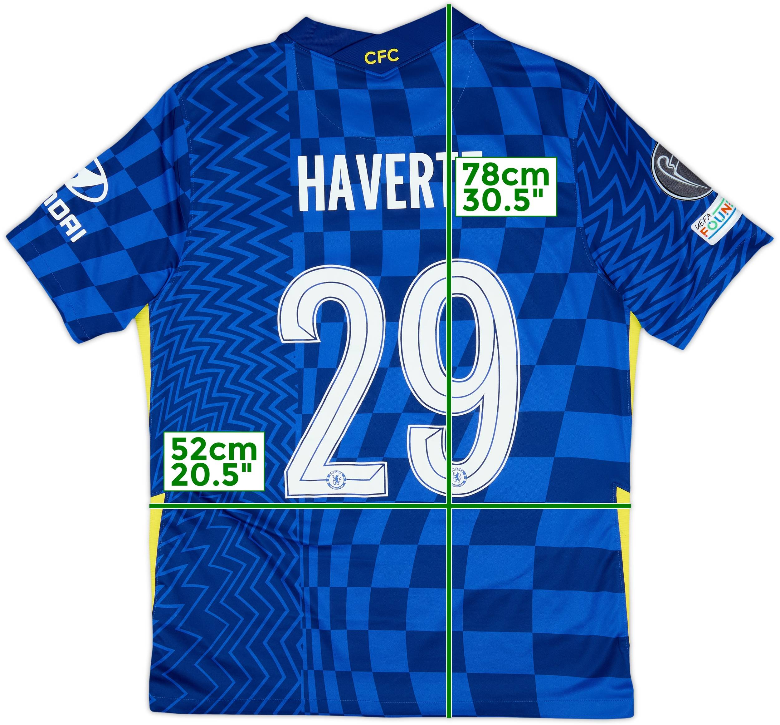 【国内正規品】2021 チェルシー HAVERTZ ユニフォーム 国内正規品】2021 チェルシー HAVERTZ ユニフォーム
