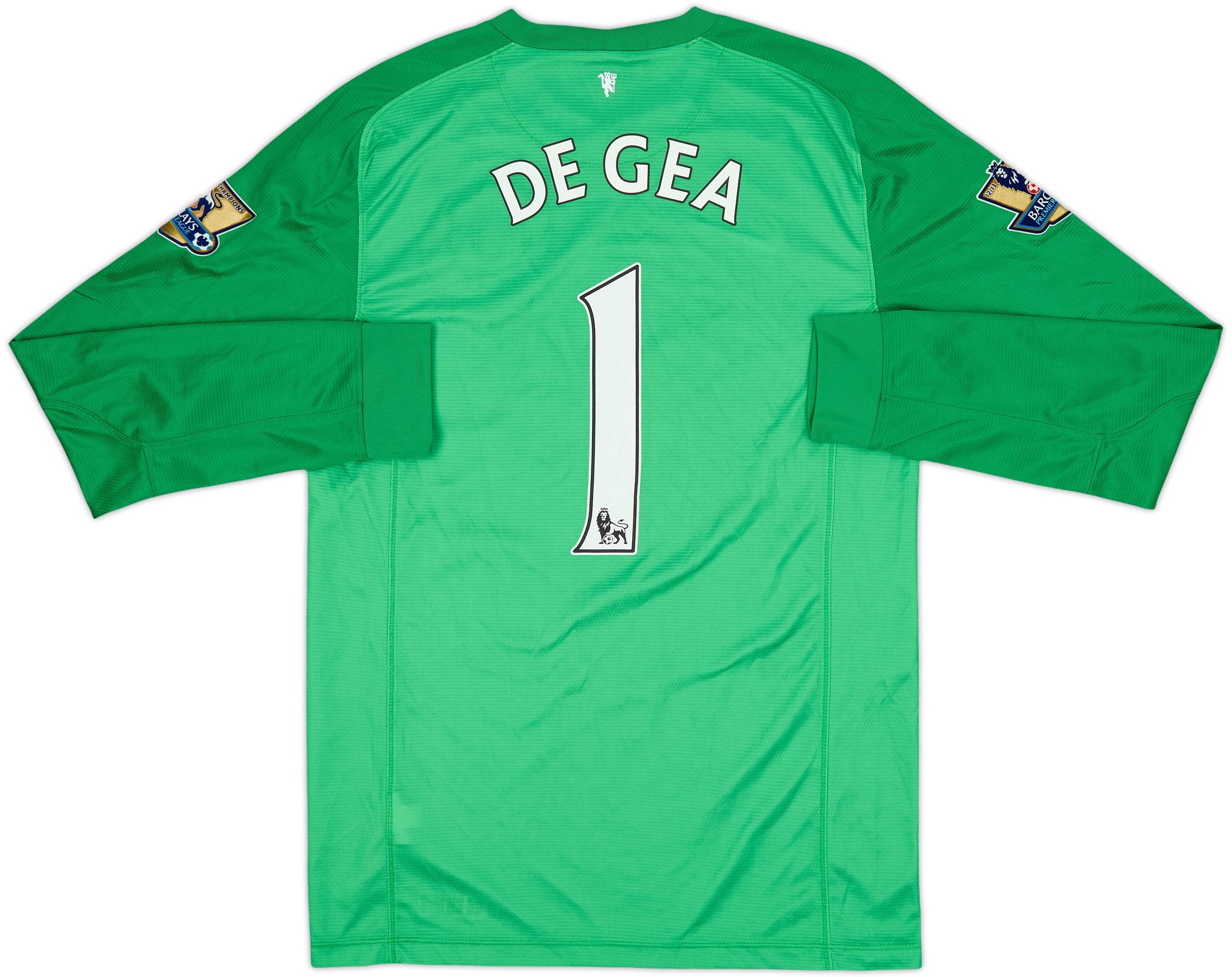 マンチェスター・ユナイテッド DE GEA ゴールキーパーシャツ 2013-14 Manchester United GK Shirt De Gea #1 - 6/10 - (S)