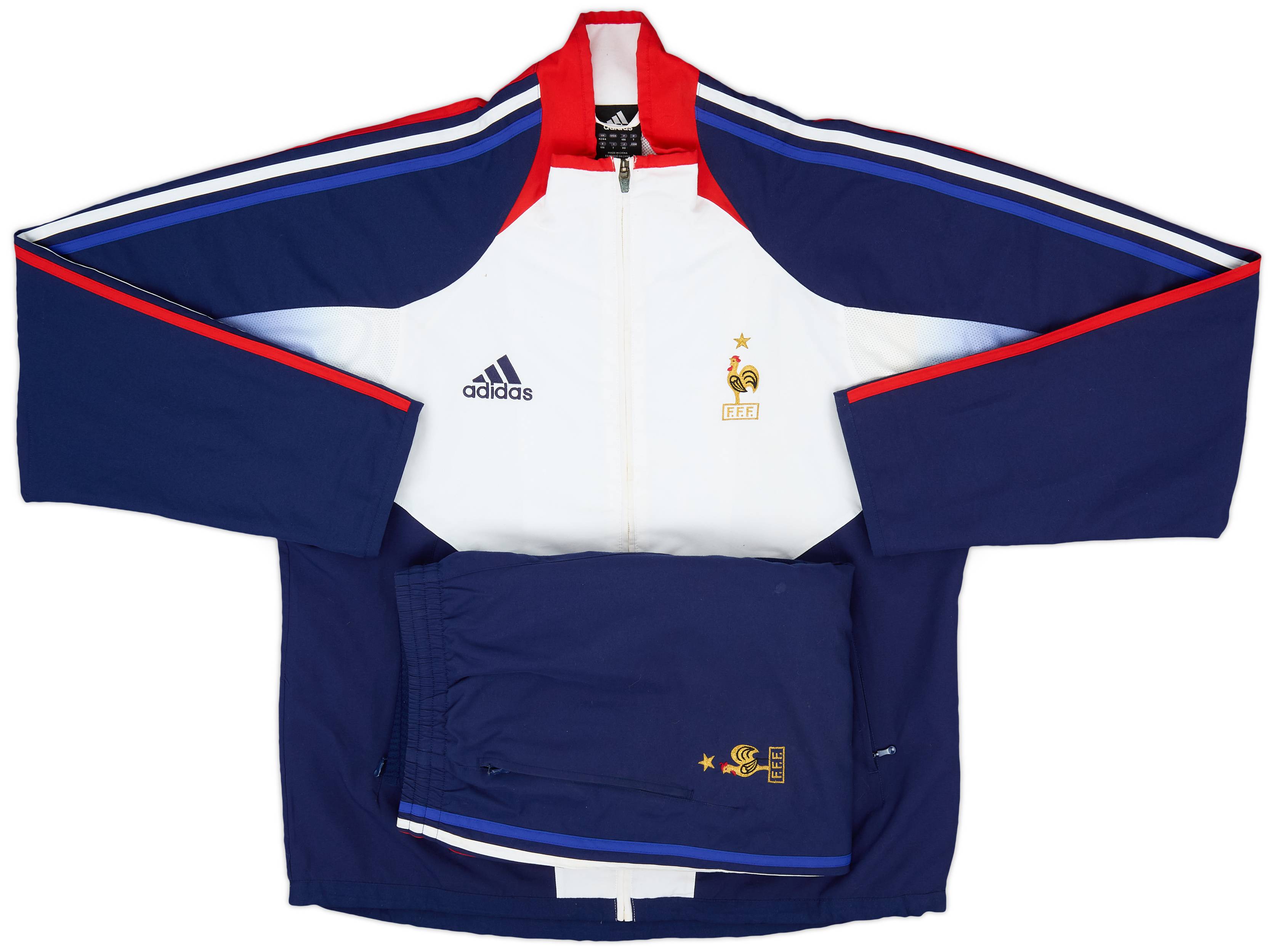 2004-06 France adidas Tracksuit - 7/10 - (L)