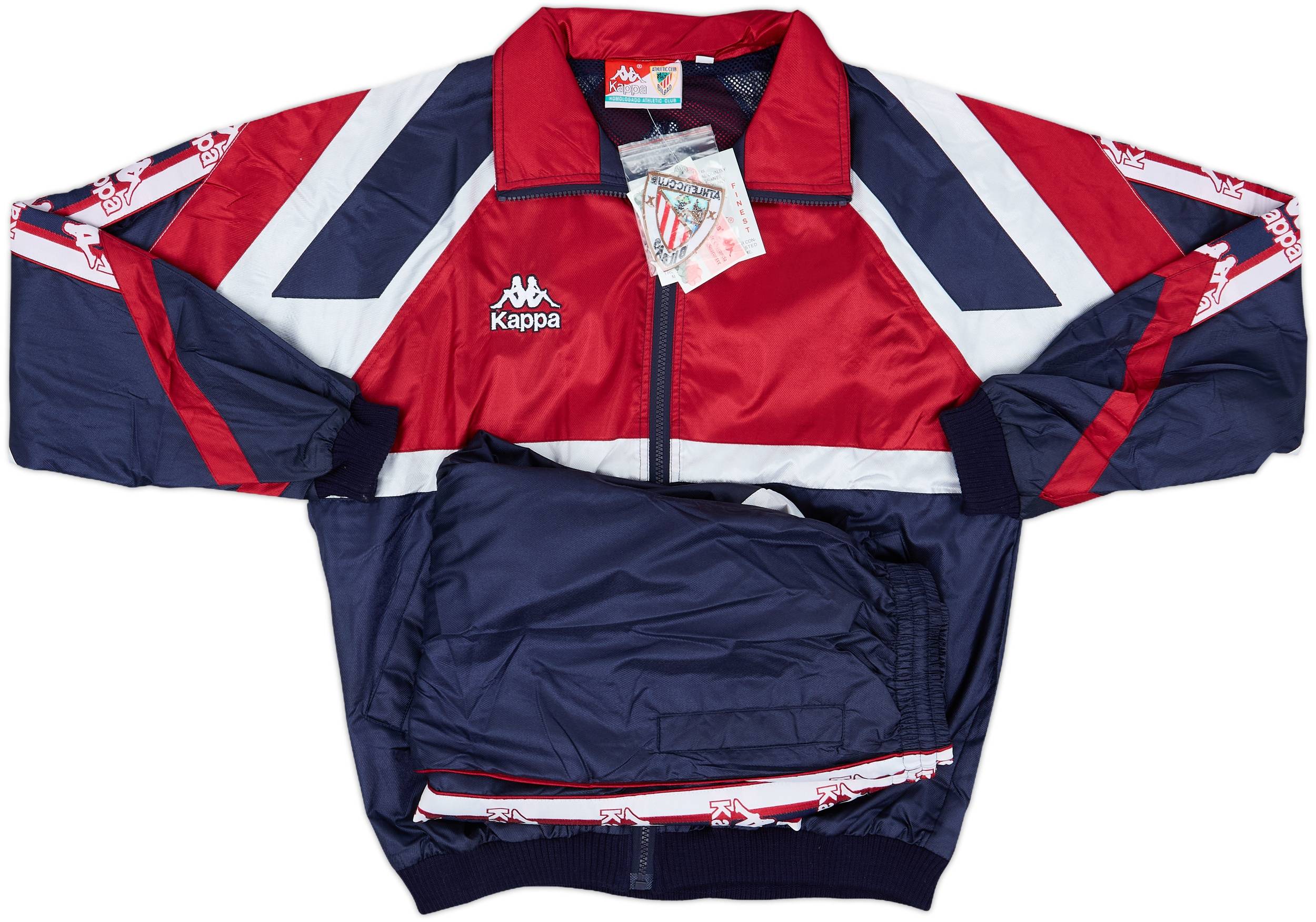 【Kappa】 1995-97 Athletic Bilbao Kappa Full Tracksuit (XL.Boys)