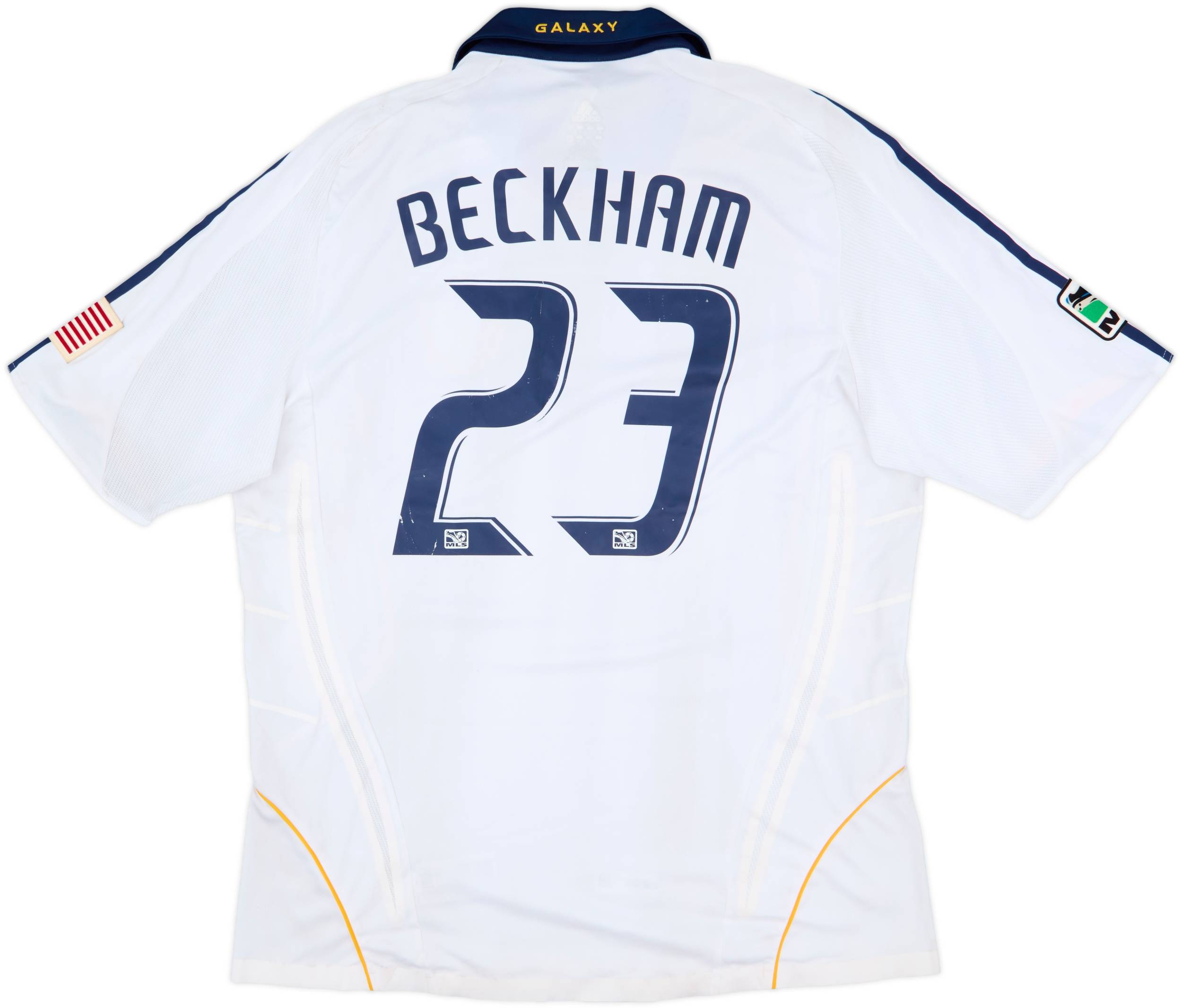 LA Galaxy Beckham 23番 ユニフォーム LA Galaxy 11/12 Away - Soccer - Retro - Beckham # 23 - MLS