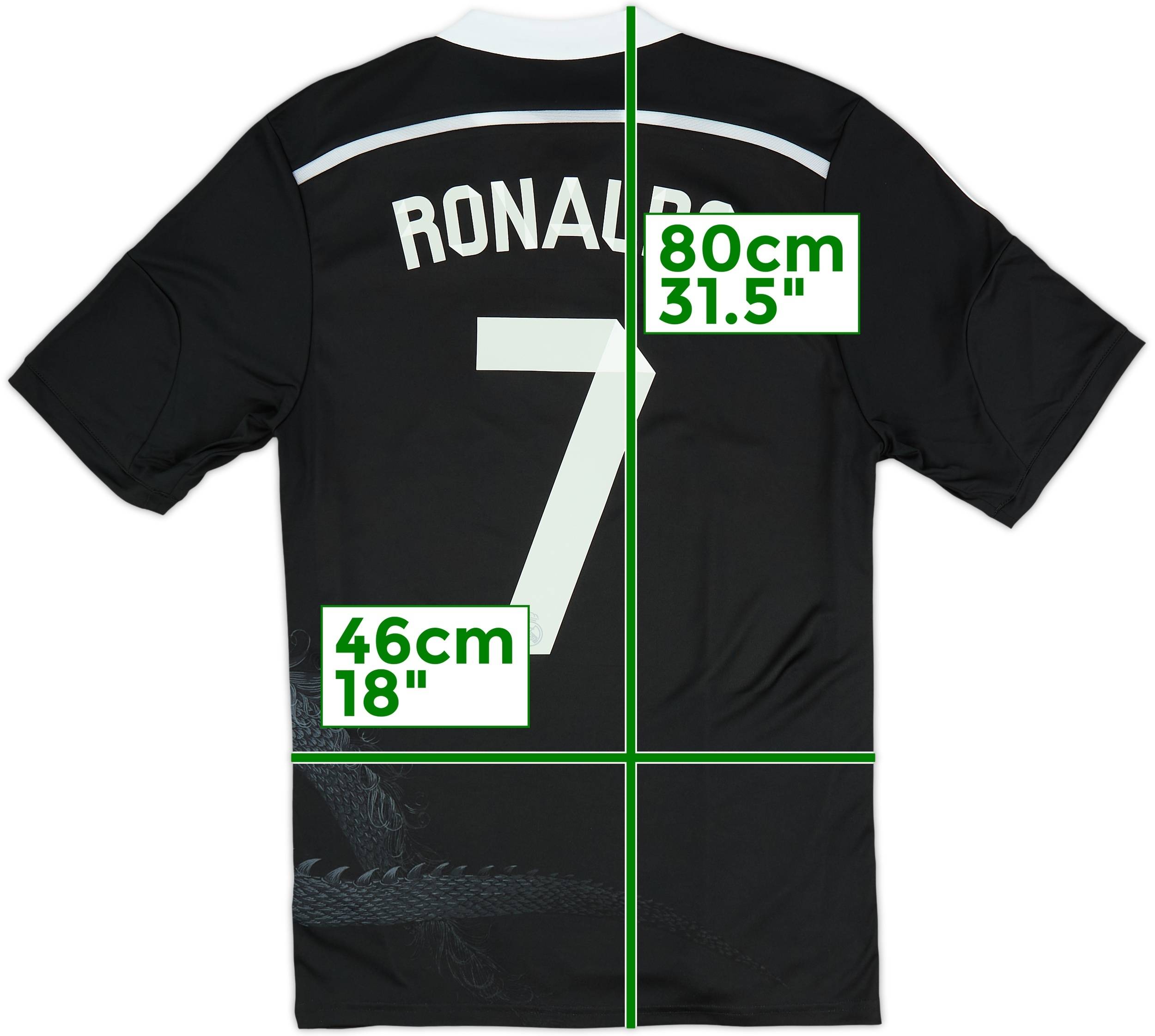 PRIZE DRAW: 2014-15 Real Madrid Third Shirt Ronaldo #7 (M)
