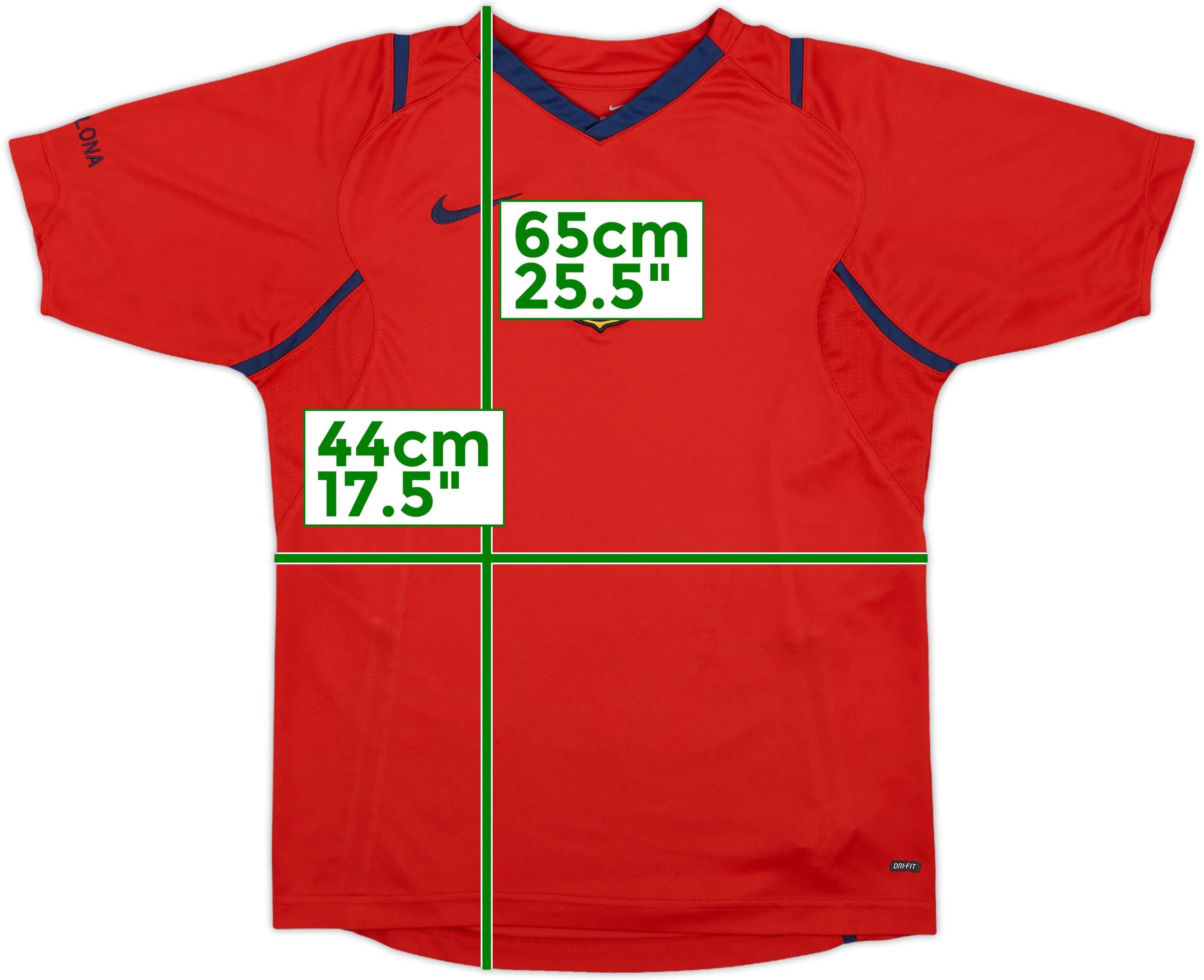 2006-07 Barcelona Nike Training Shirt - 8/10 - (XL.Boys)