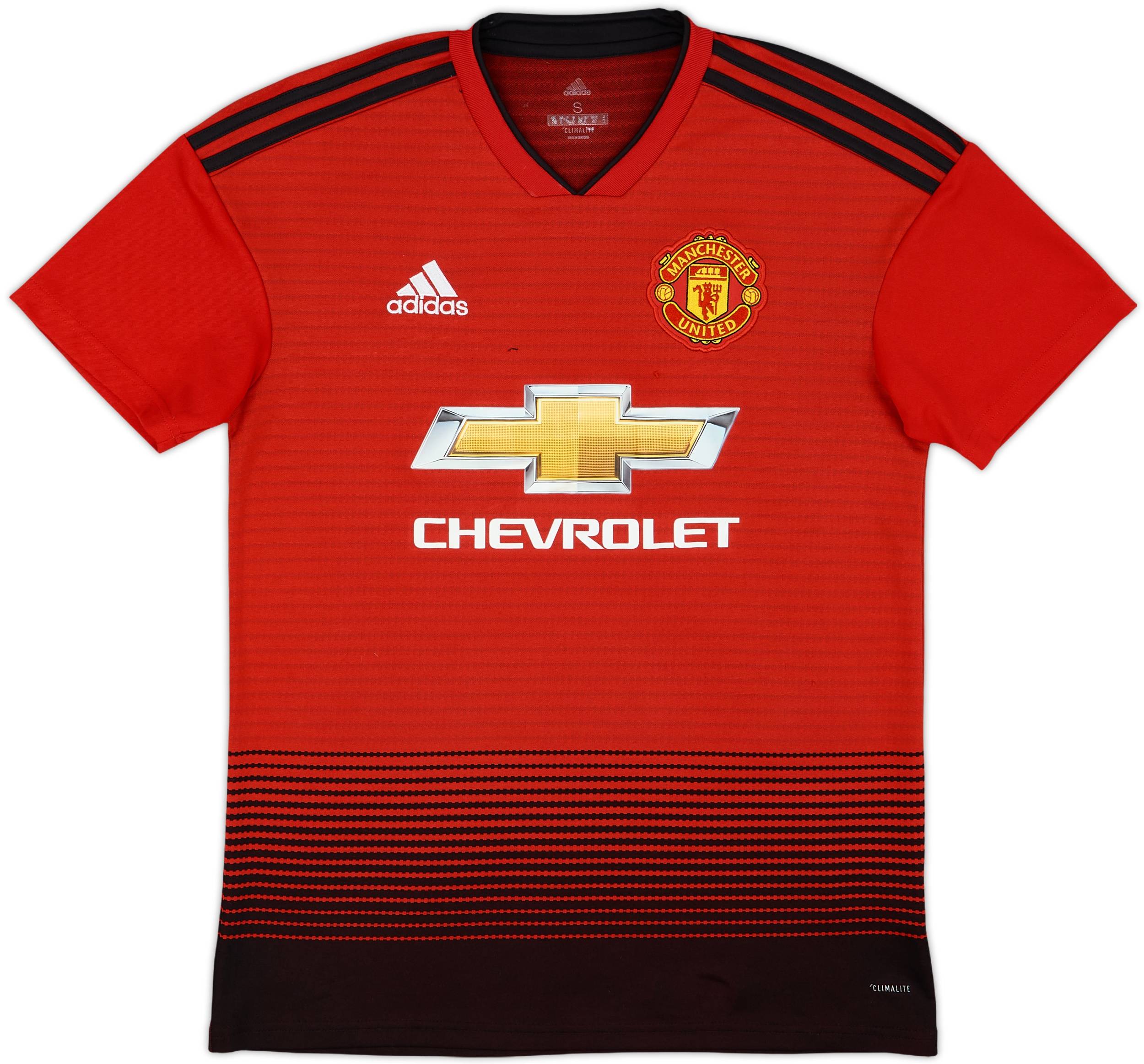 2018-19 Manchester United Home Shirt - 4/10 - (S)