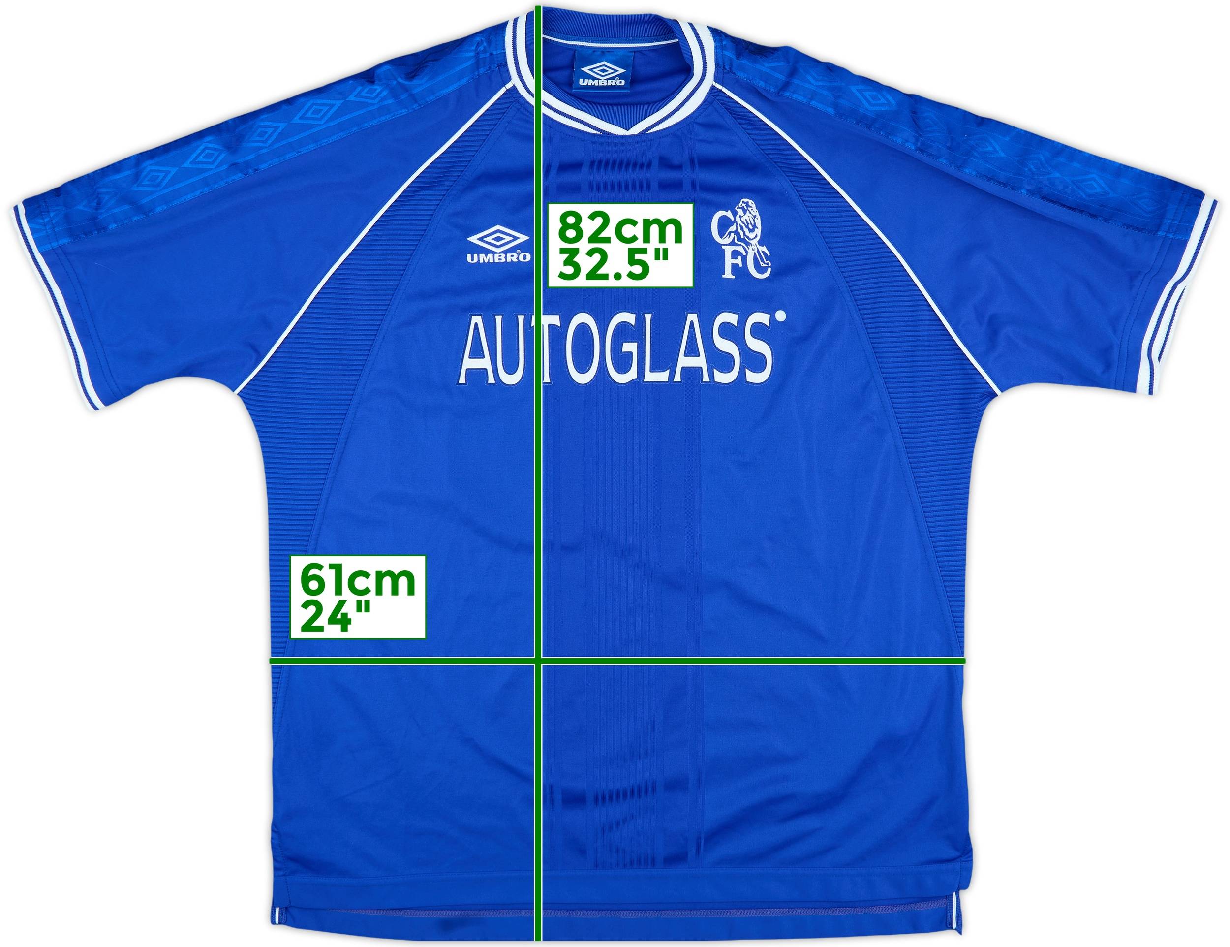 1999-01 Chelsea Home Shirt Zola #25 - 8/10 - (XXL)