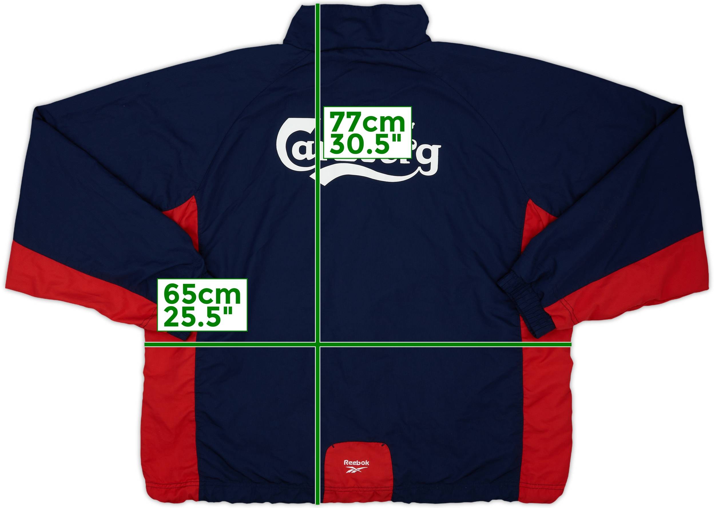 2000-01 Liverpool Reebok Track Jacket - 9/10 - (XL)