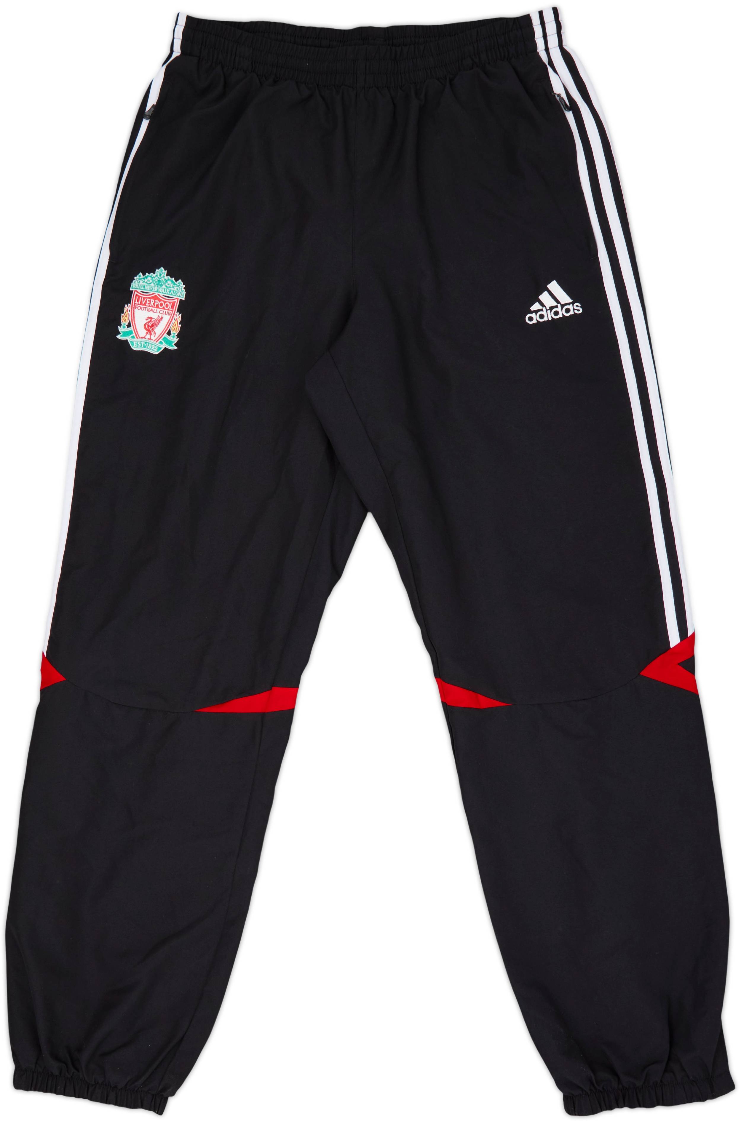 2007-08 Liverpool adidas Track Pants/Bottoms - 9/10 - (L/XL)