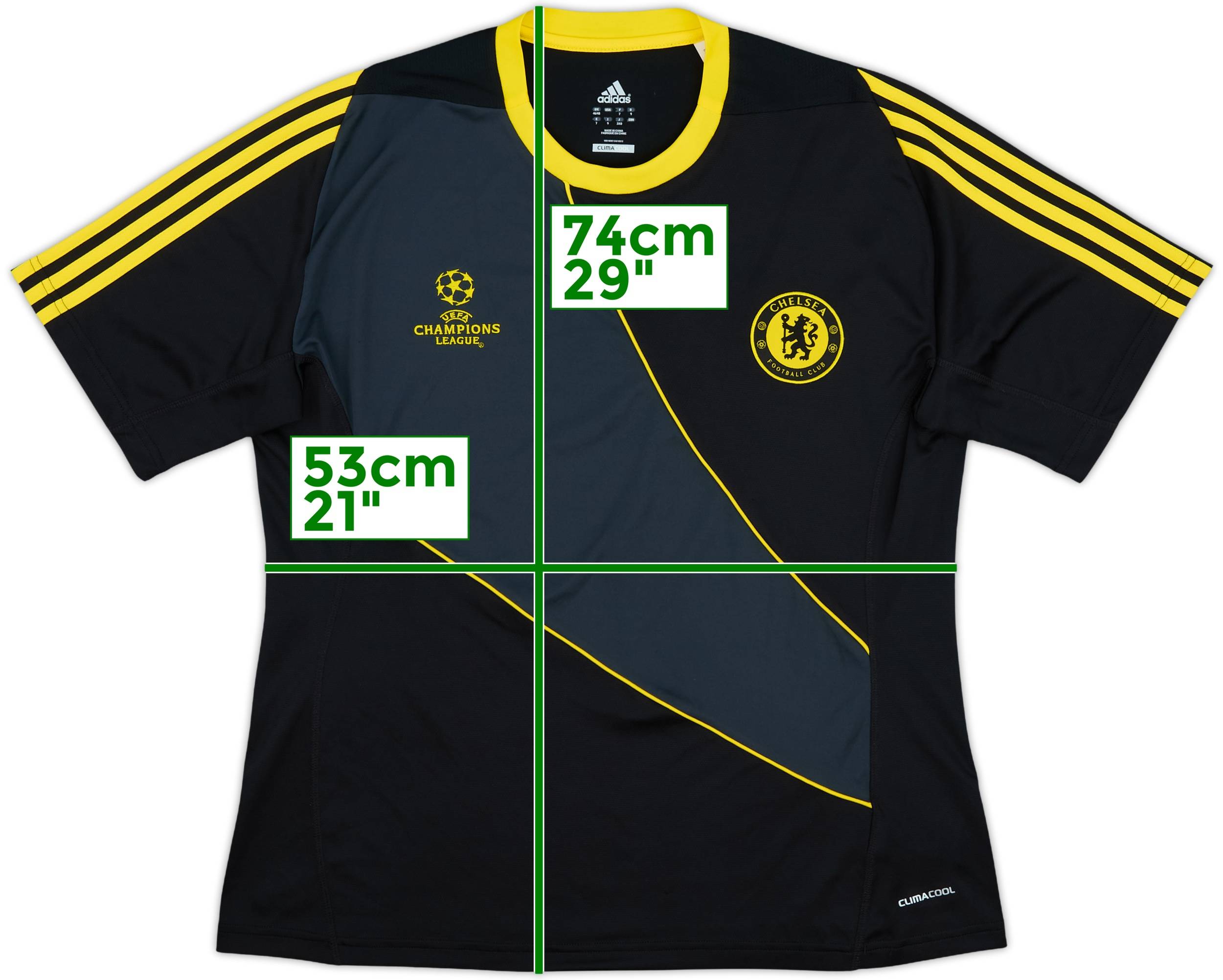 2012-13 Chelsea adidas CL Training Shirt - 9/10 - (XL)