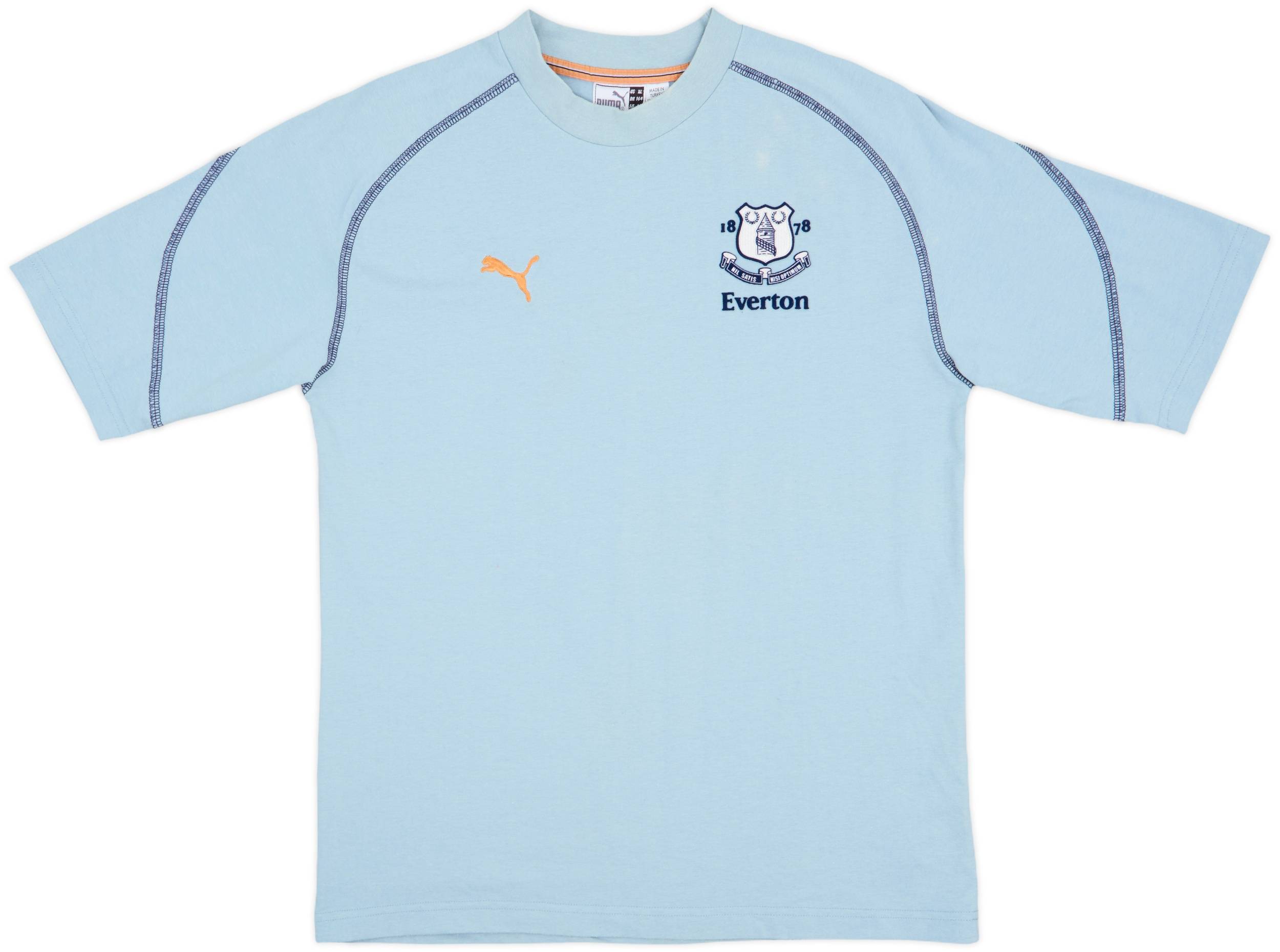 福袋 セール 2002-03 Everton Puma Cotton Tee - 7/10 - (XS) ウェア