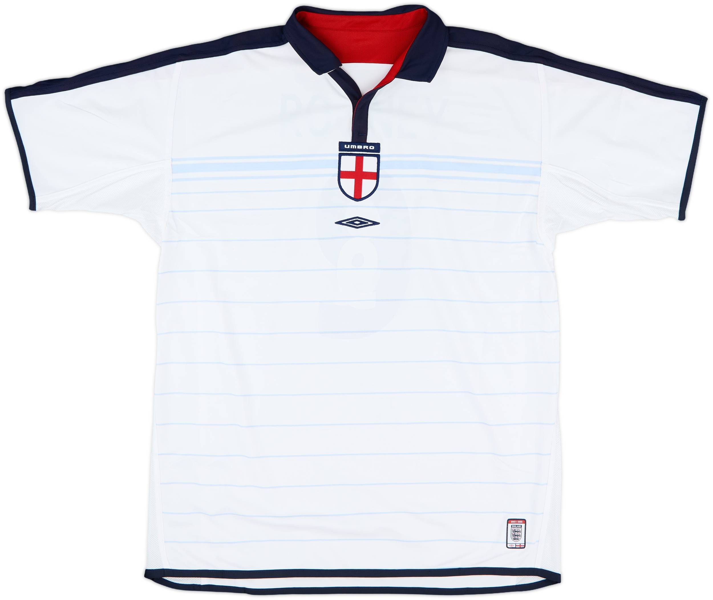 Umbro England Rooney 9 シャツ England National Football Team Wayne Rooney #9 Soccer Jersey