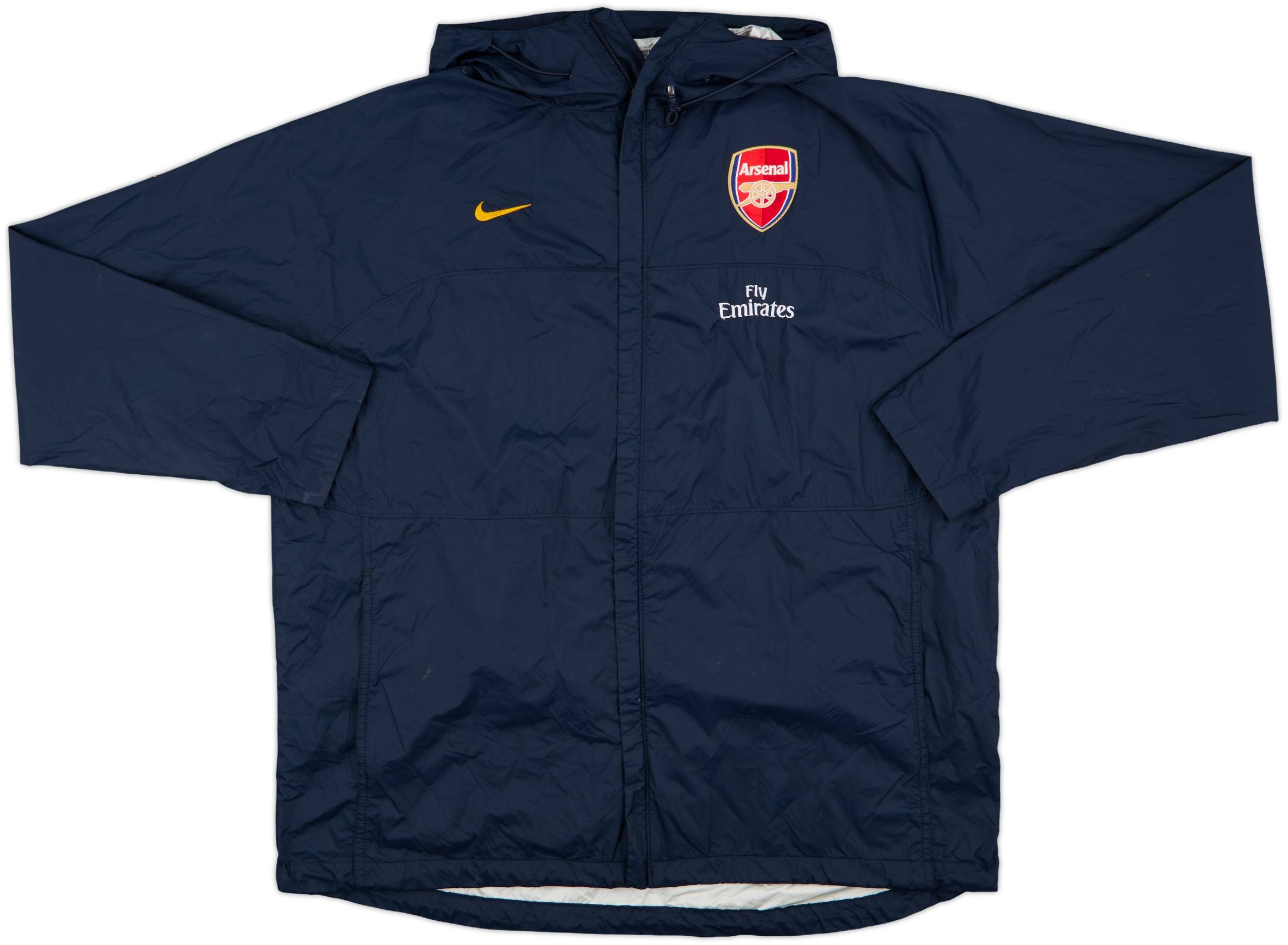 ウェア Nike Arsenal 2008-09 Arsenal Nike Hooded Rain Coat - 7/10 - (XL)