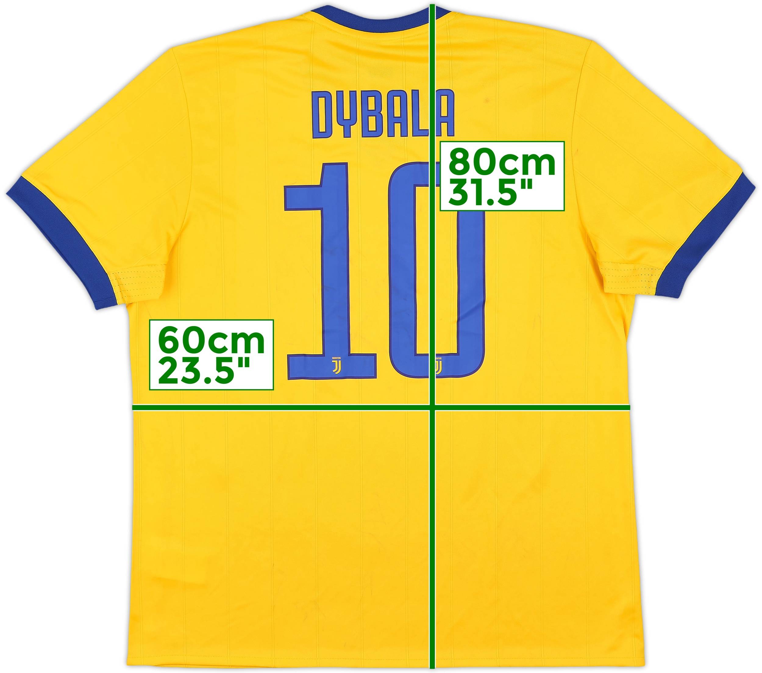 Juventus DYBALA 10 シャツ Lサイズ 2019-20 Juventus Away Shirt Dybala #10 - 3/10 - (L)