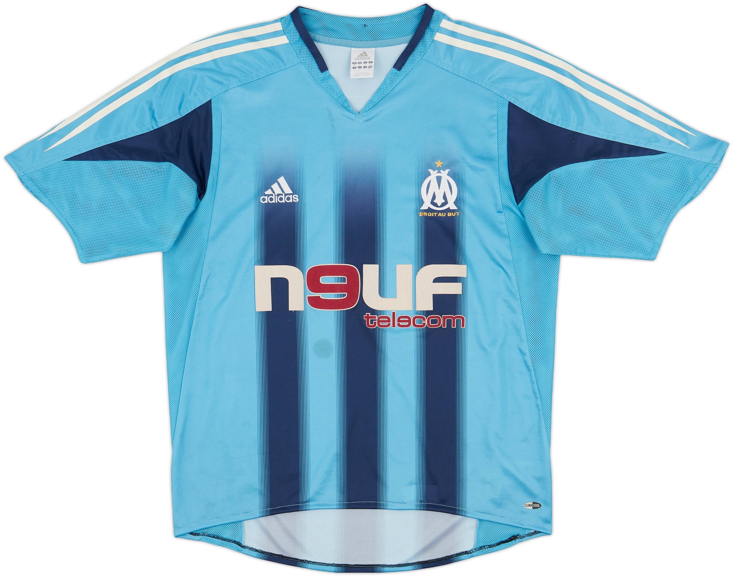 福袋 バースデイ 2004-05 Olympique Marseille Away Shirt Lizarazu #3 - 7/10 - (M) ウェア