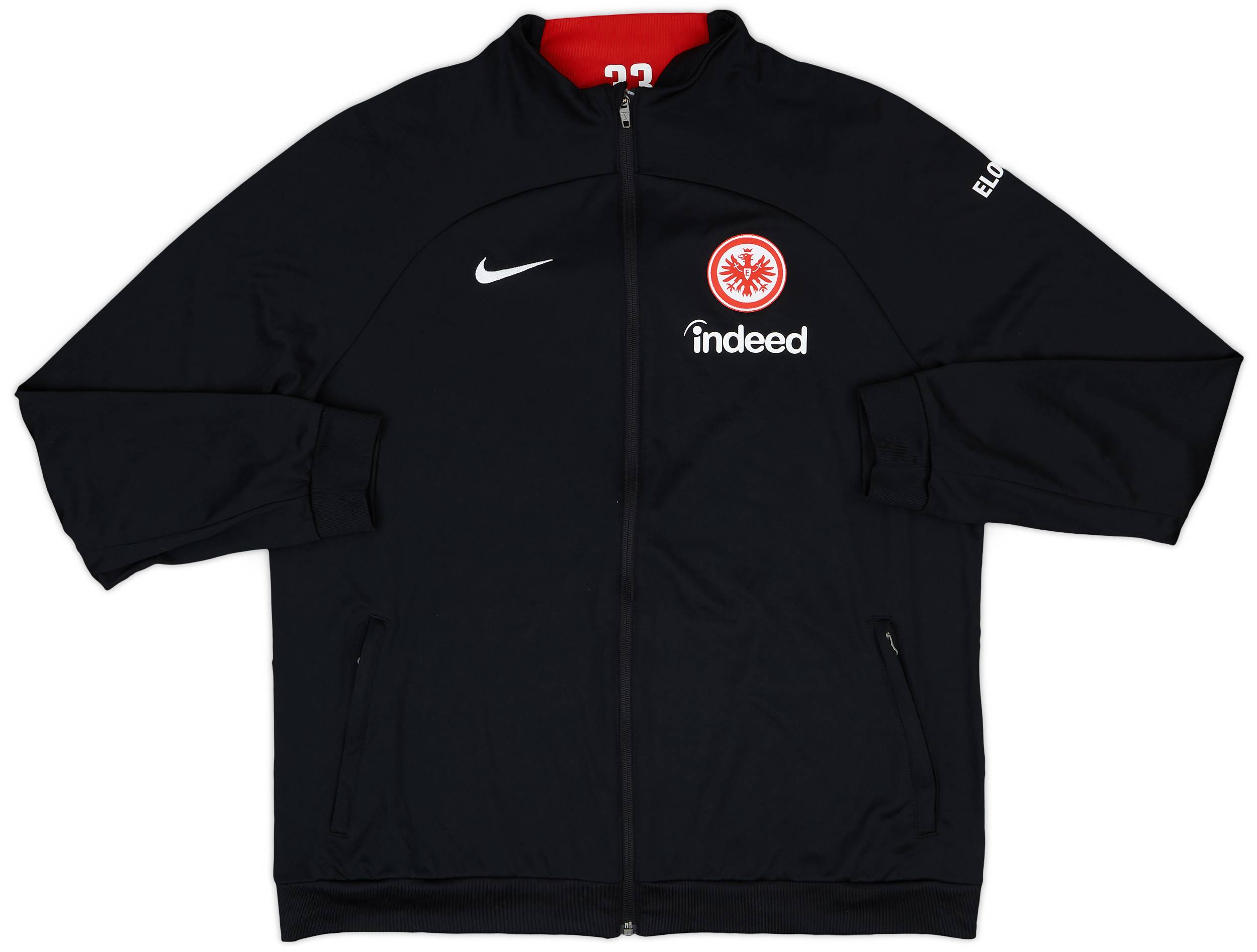 2022-23 Eintracht Frankfurt Player Issue Nike Track Jacket