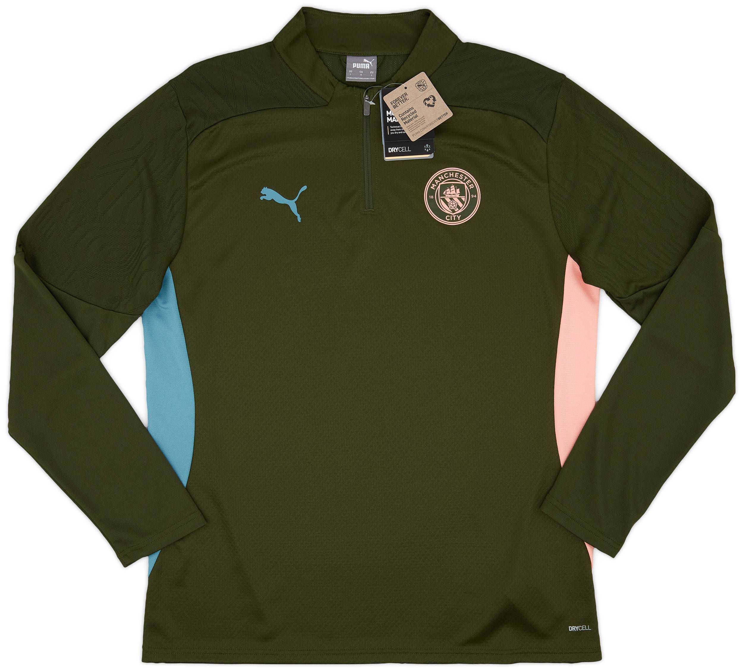 送料無料特集 | 激安の新品・型落ち・アウトレット 1/4 Puma City Manchester 2024-25 Zip Top Training Clothing