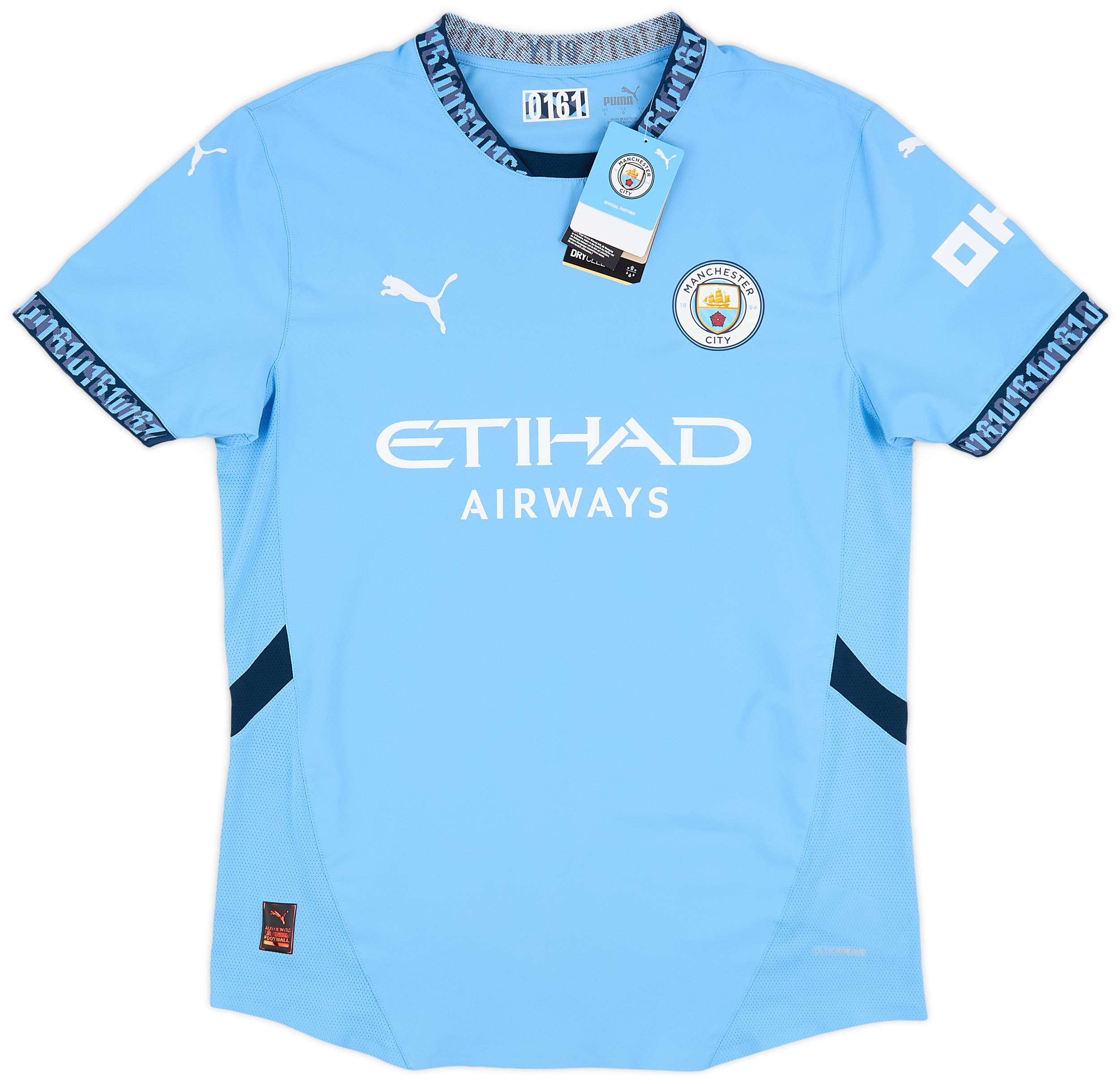 2024-25 Manchester City Authentic Home Shirt Rodrigo #16