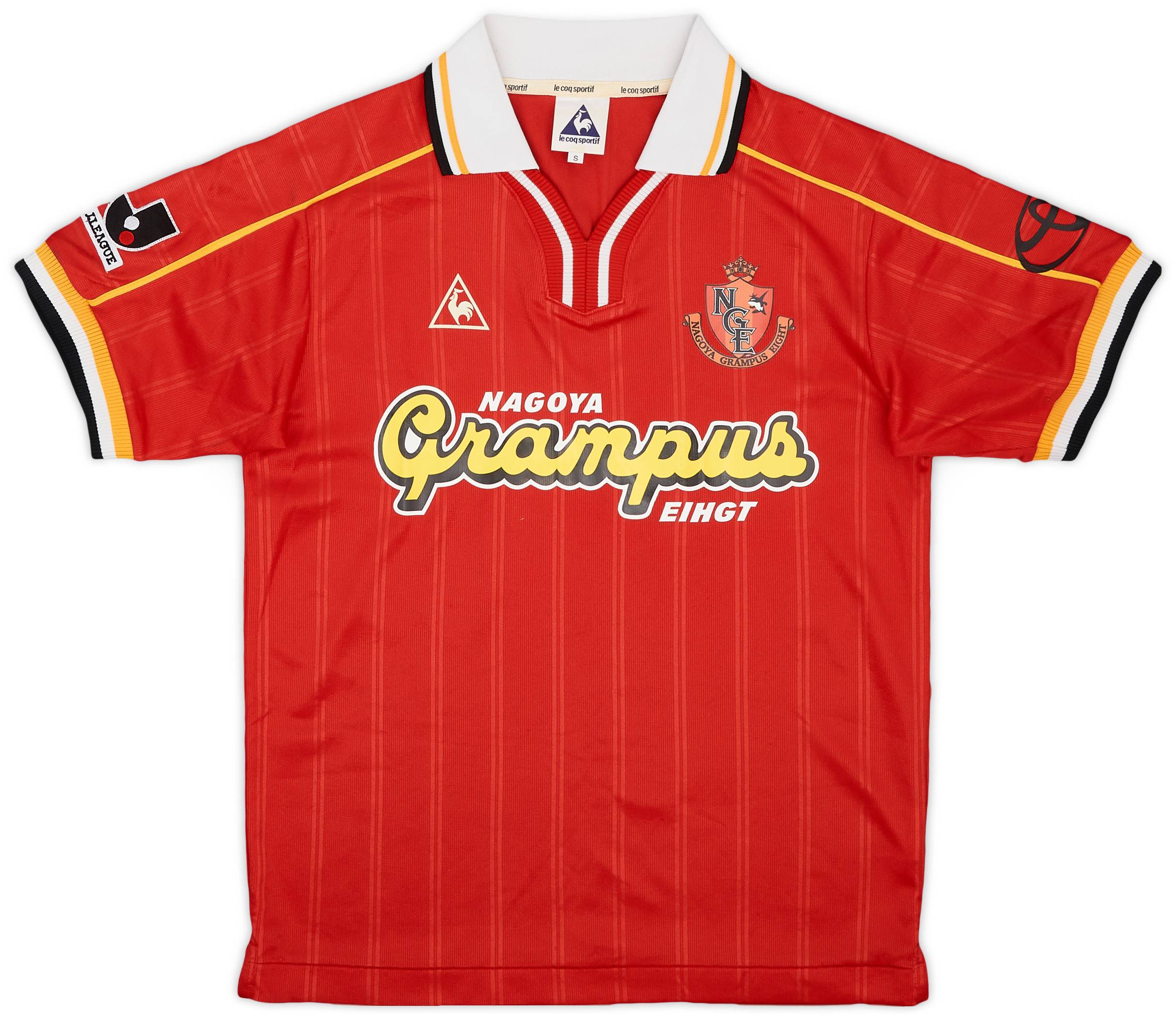1999-00 Nagoya Grampus Eight Home Shirt - 9/10 - (S)