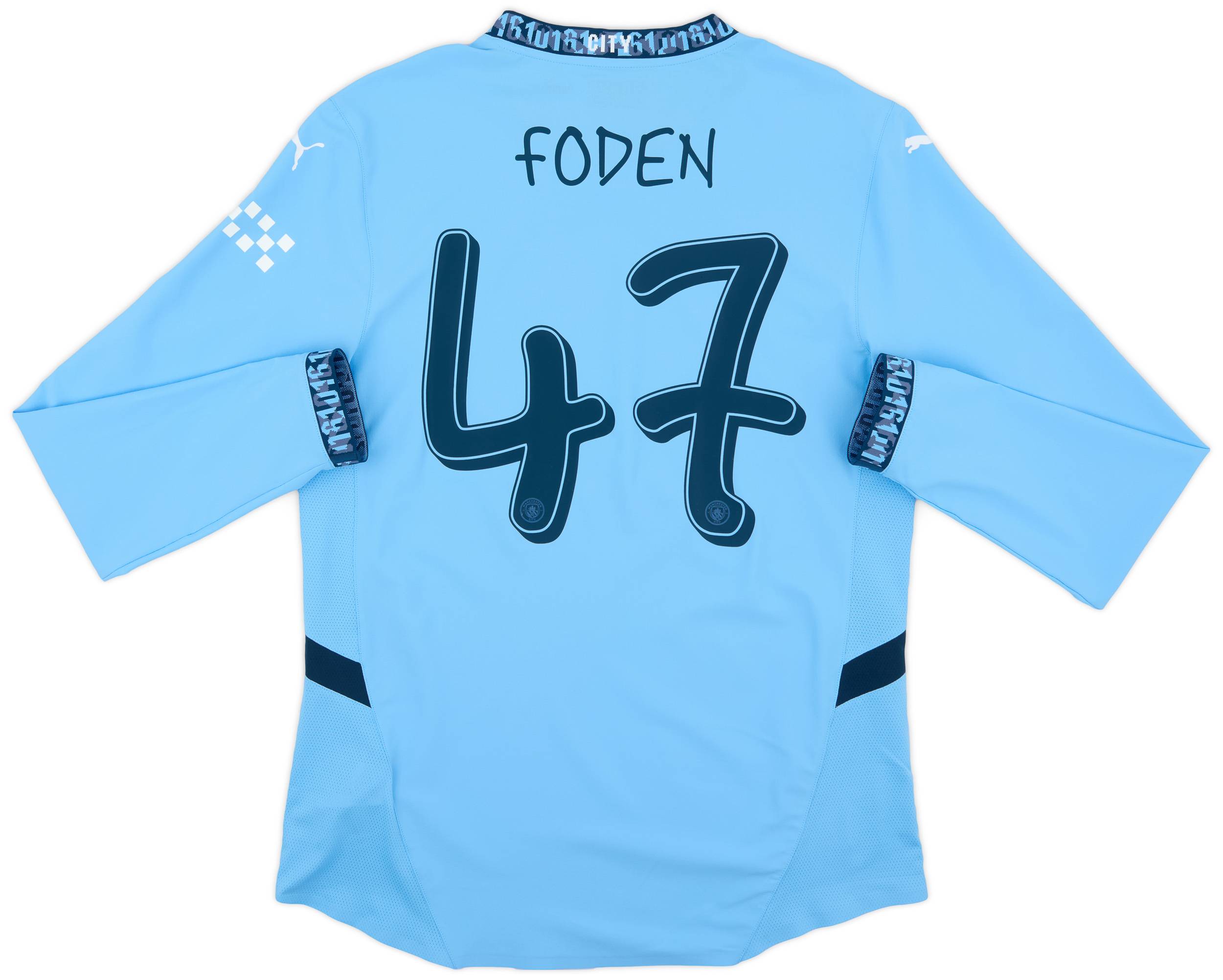 2023-24 Manchester City Player Issue Third European Shirt
