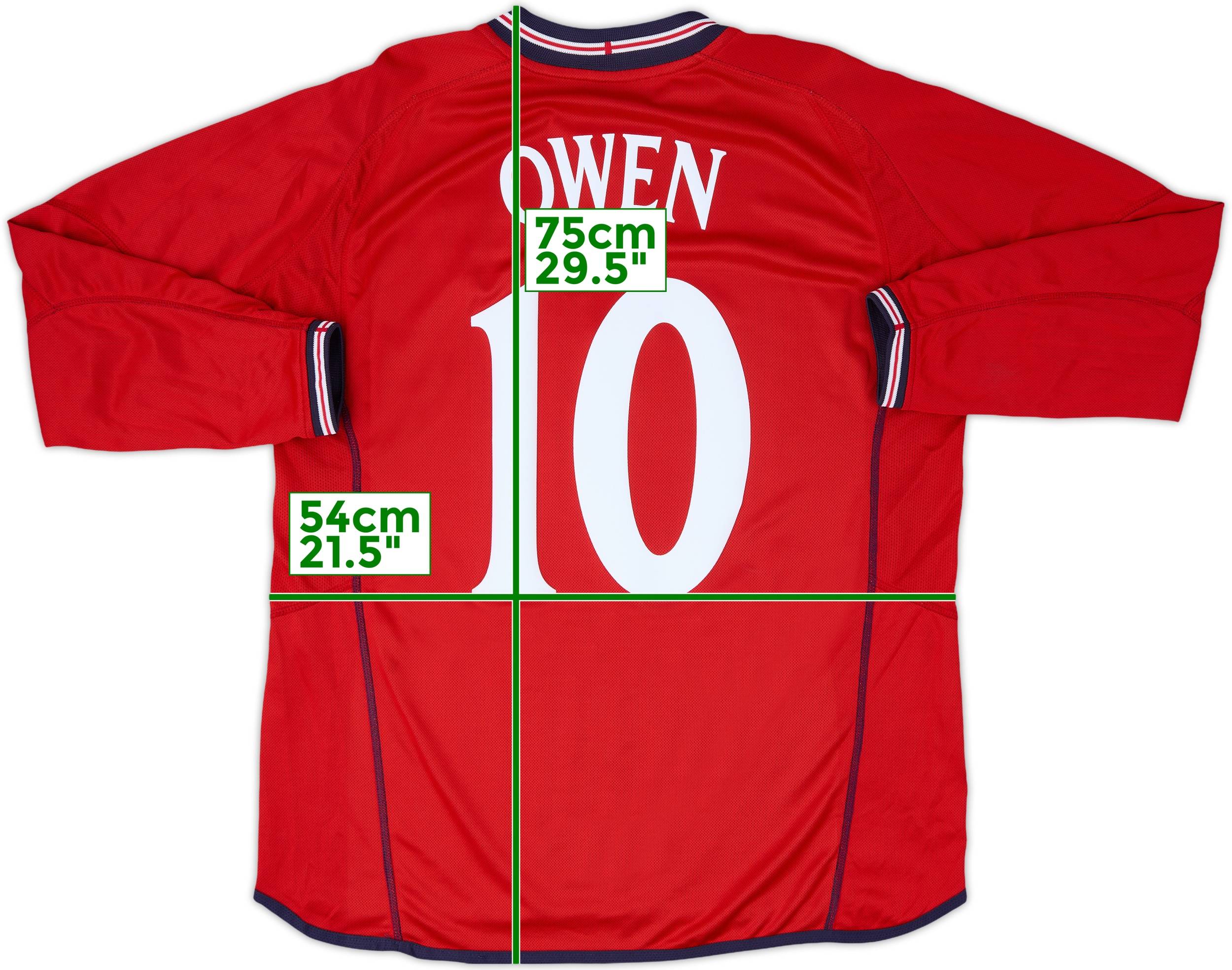 UMBRO イングランド代表 サッカーウェア OWEN 10 L/XL