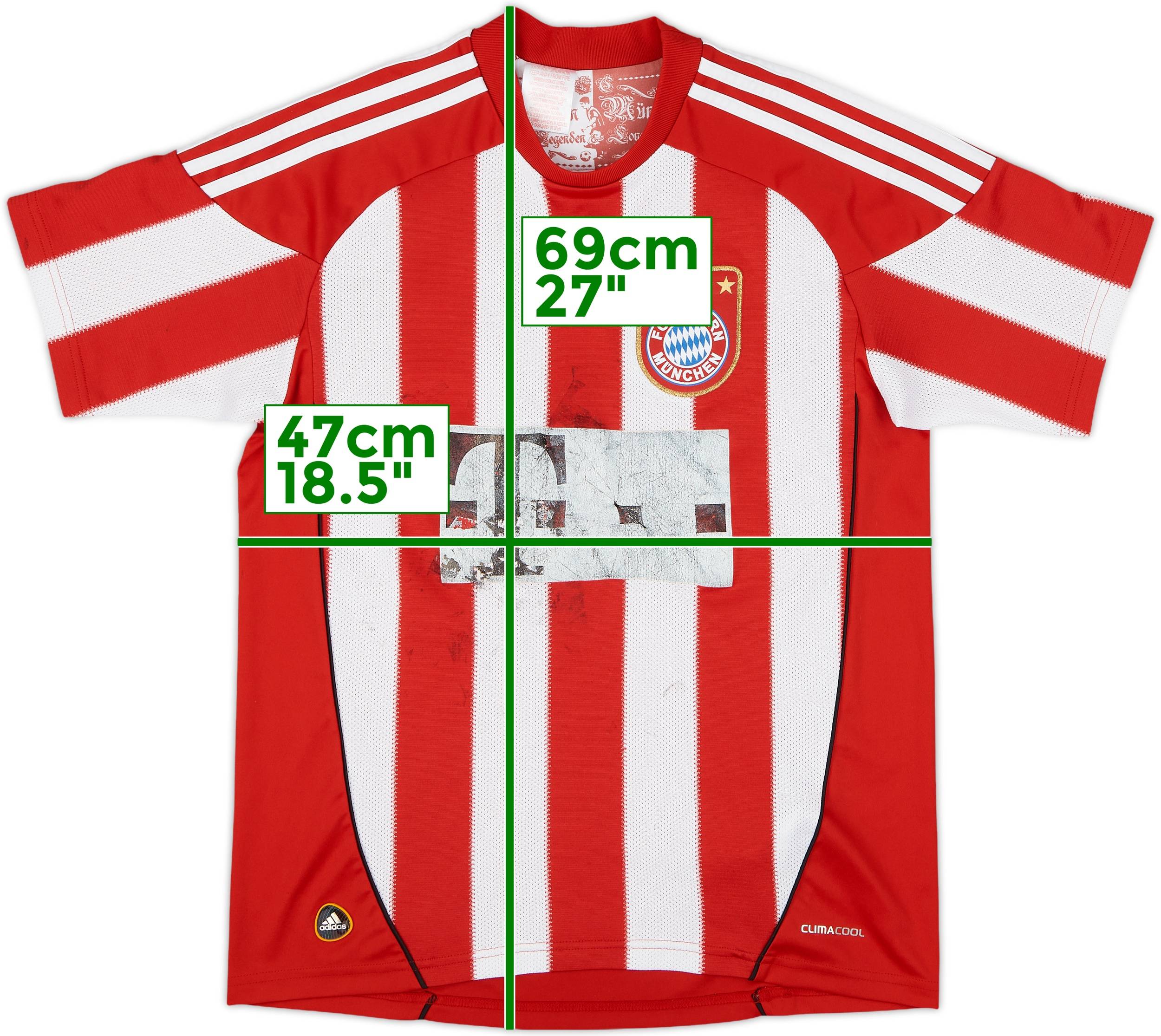 新着 2010-11 (L.Boys) - 4/10 - Shirt Home Munich Bayern ウェア