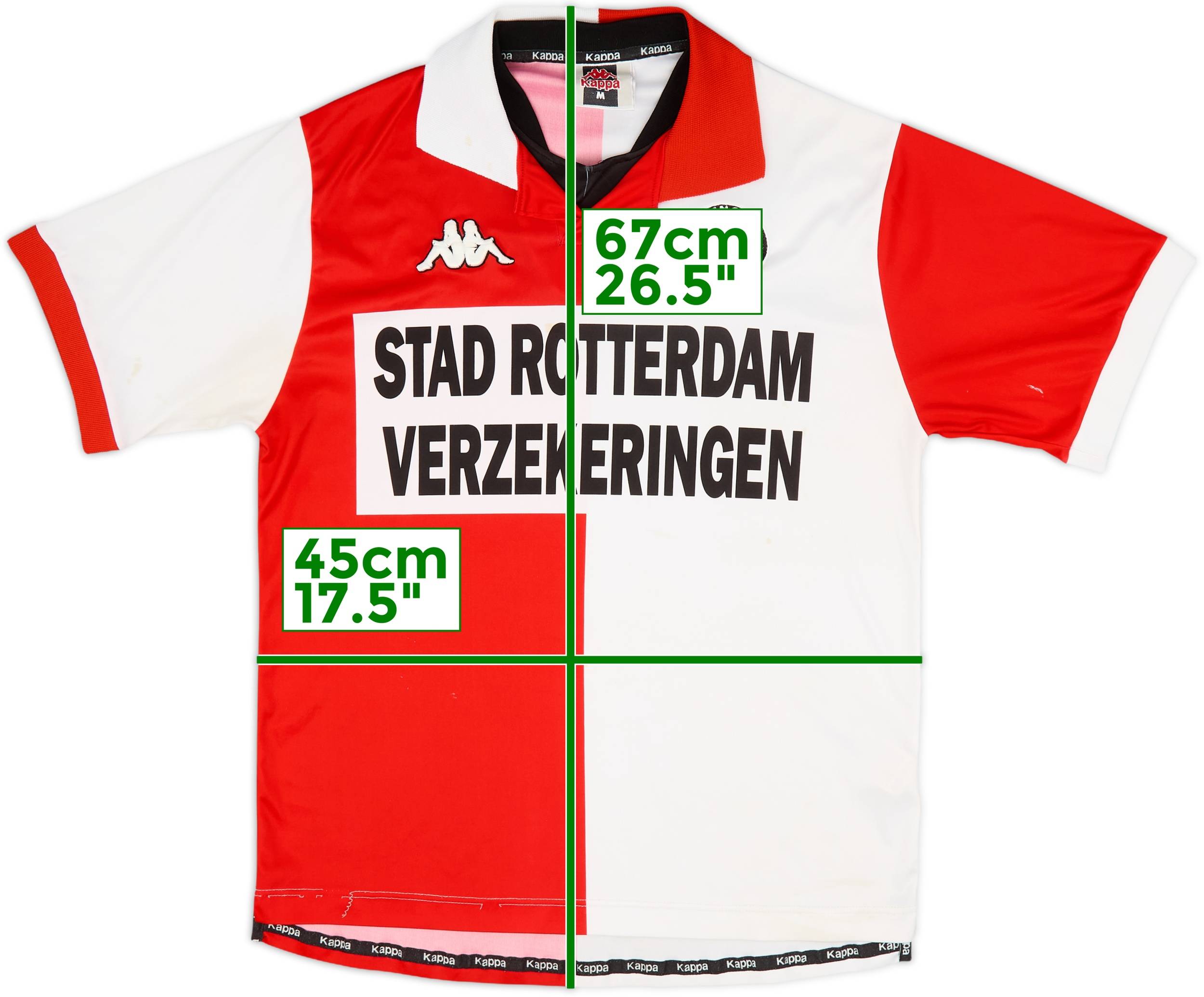 Kappa 2001-2002 Feyenoord Home Jersey Shinji Ono White x Red