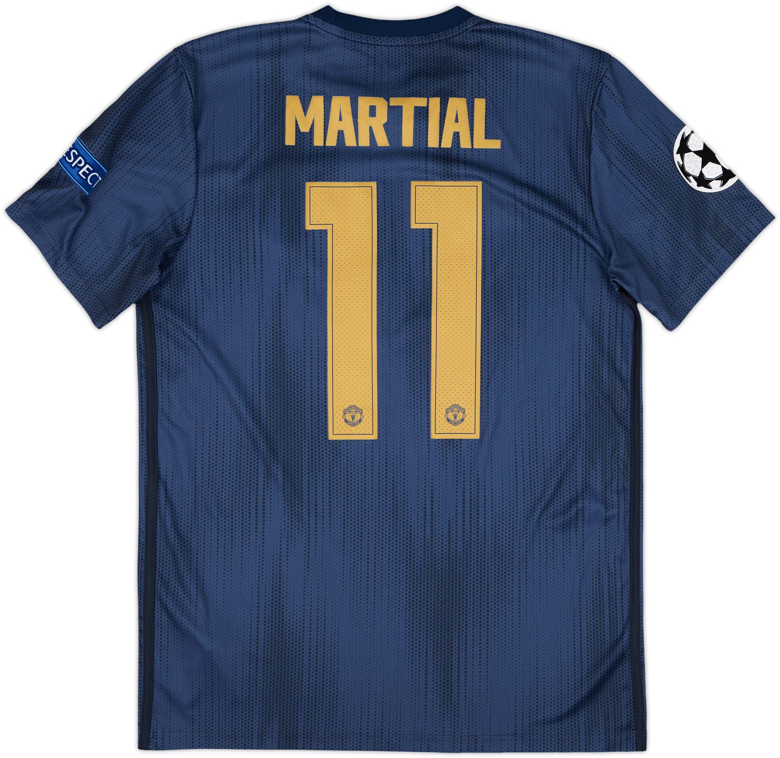 2018-19 Manchester United Third Shirt Martial #11 - 10/10 - (M)