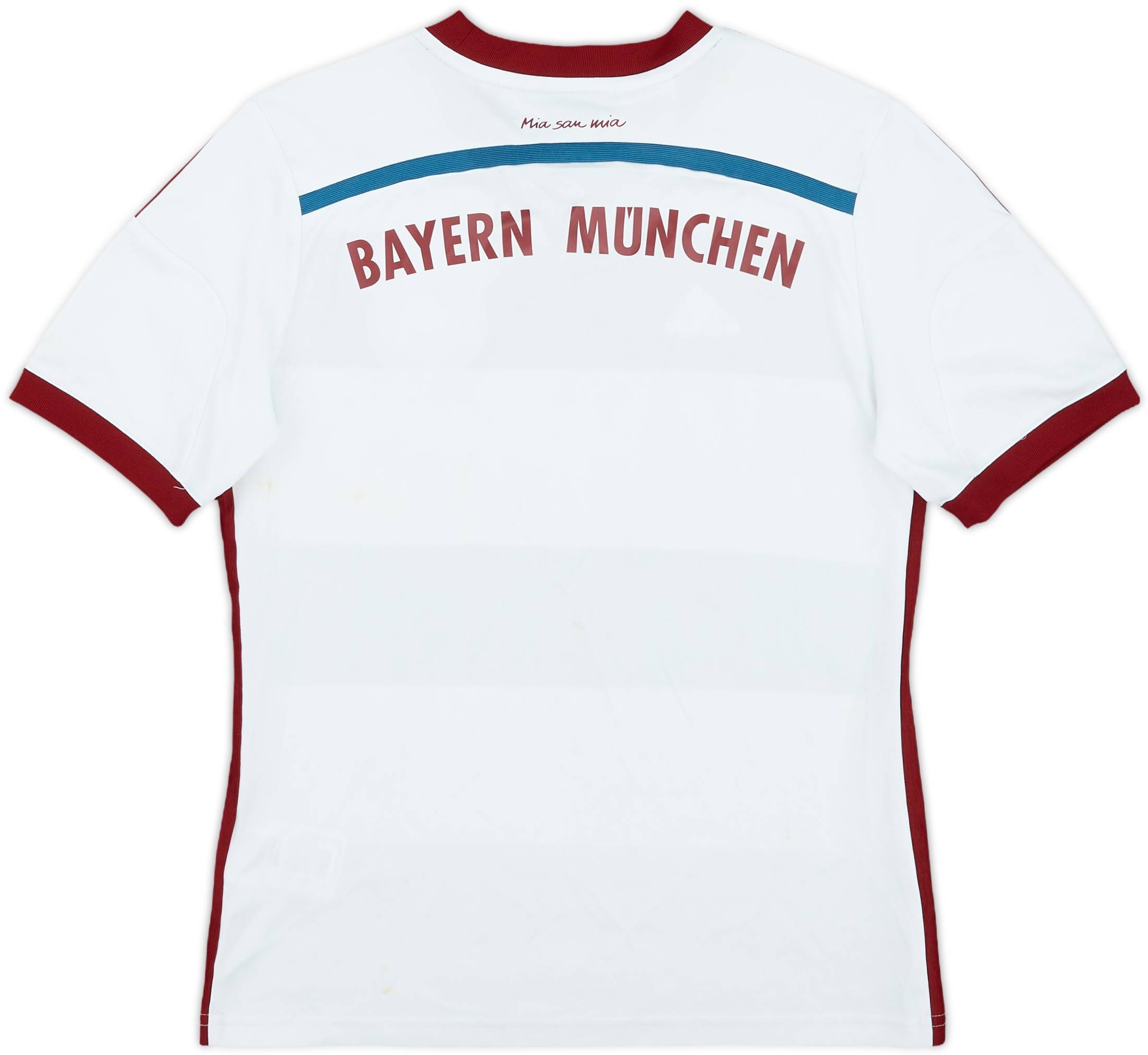 14/15 adidas × BAYERN Away Game Shirts BAYERN MUNICH 2014 2015 AWAY FOOTBALL SHIRT SOCCER JERSEY