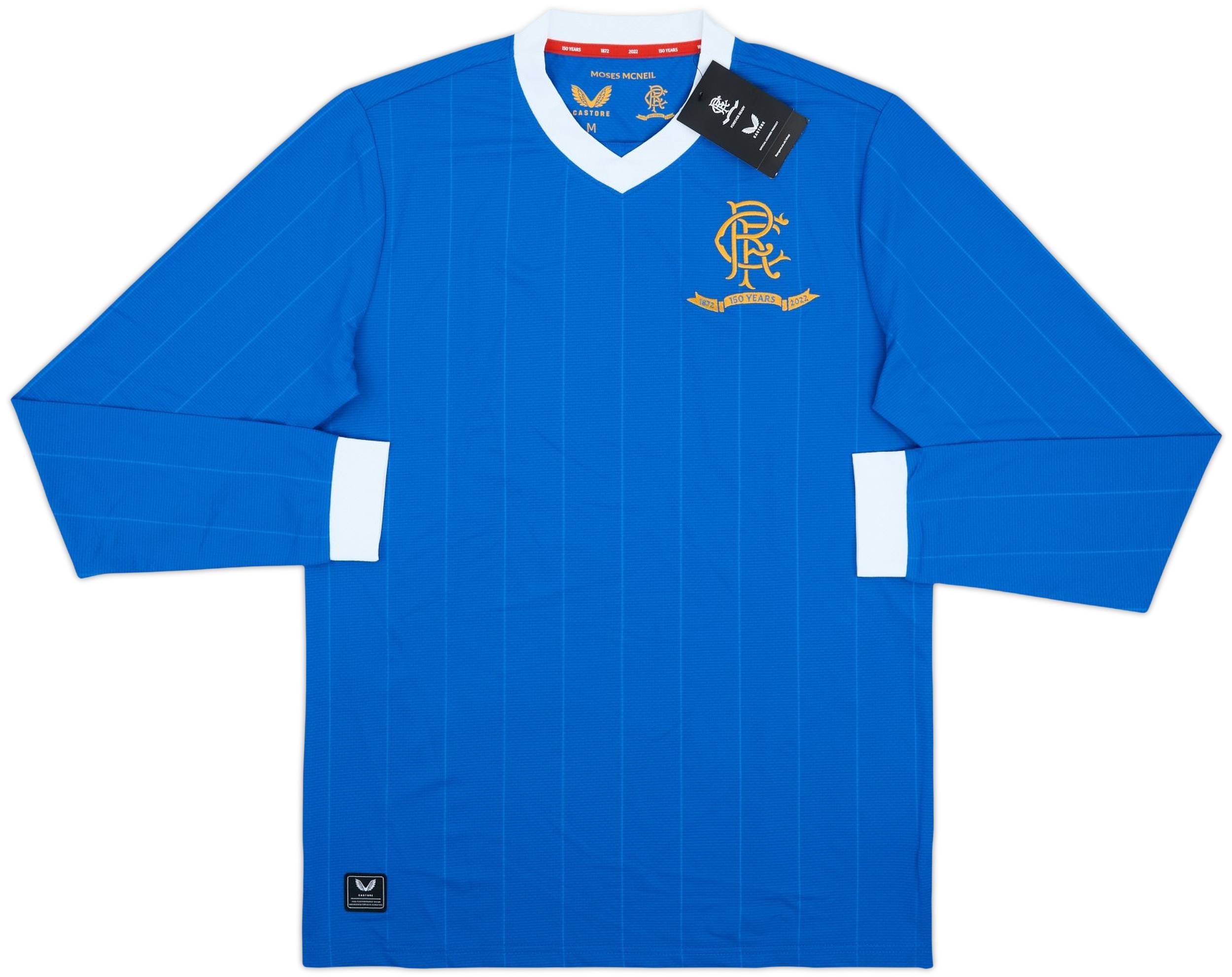 海外から輸入 2021-22 (M) Shirt L/S Home Rangers ウェア
