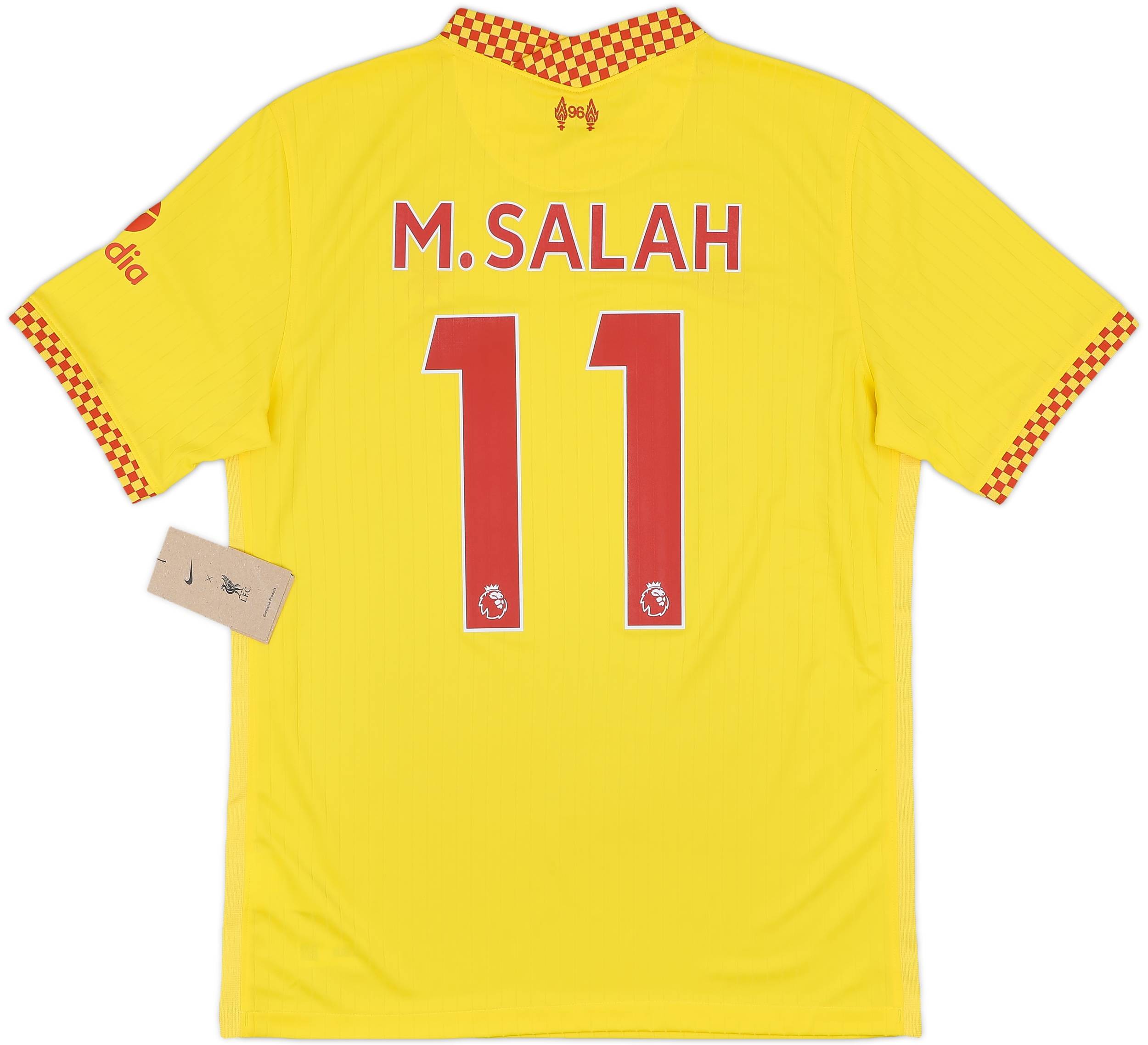 2021-22 Liverpool Home Shirt M.Salah #11 - 8/10 - (S)