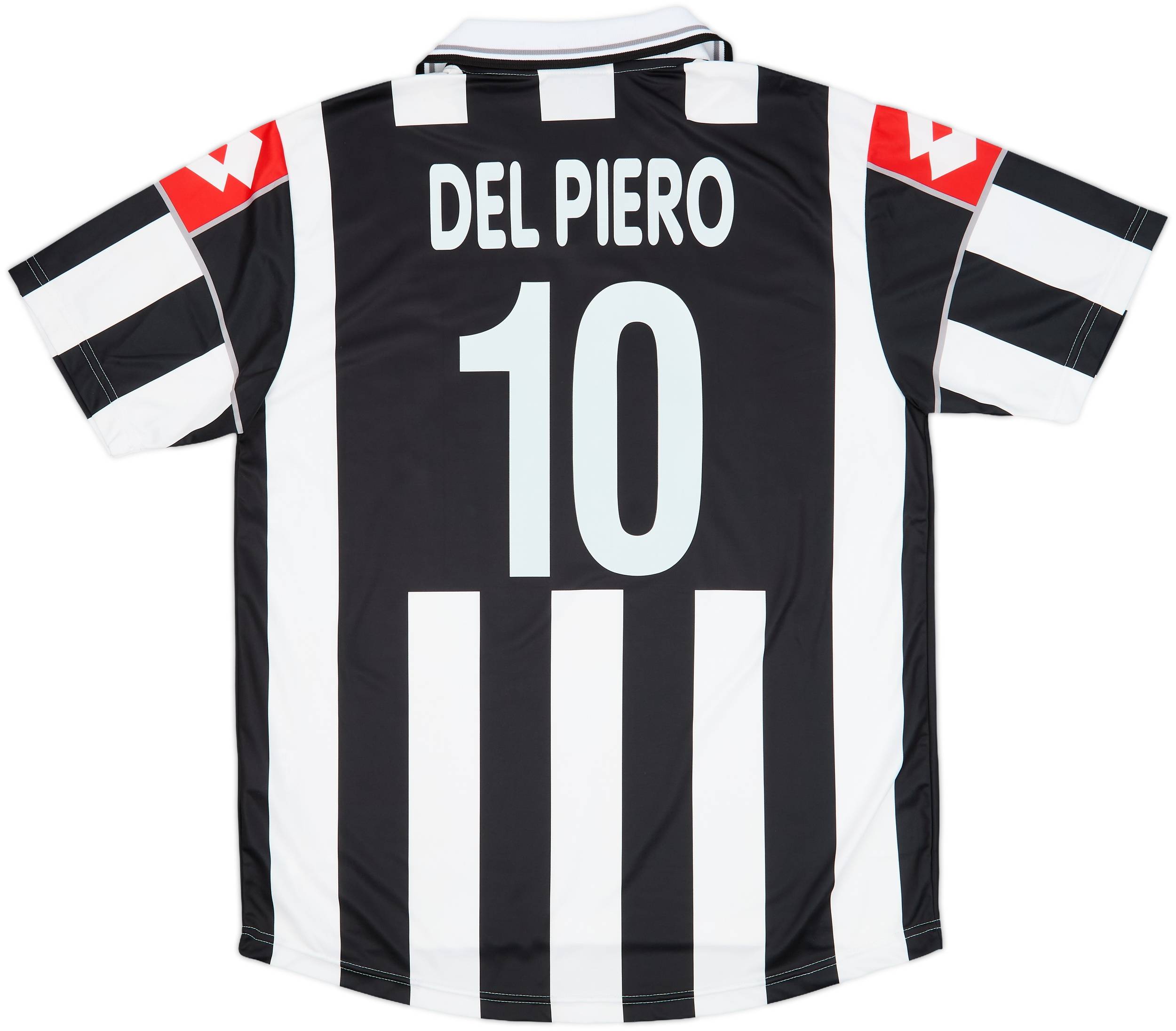 【在庫僅少】 Shirt Home Juventus 2000-01 Del (XL) #10 Piero ウェア