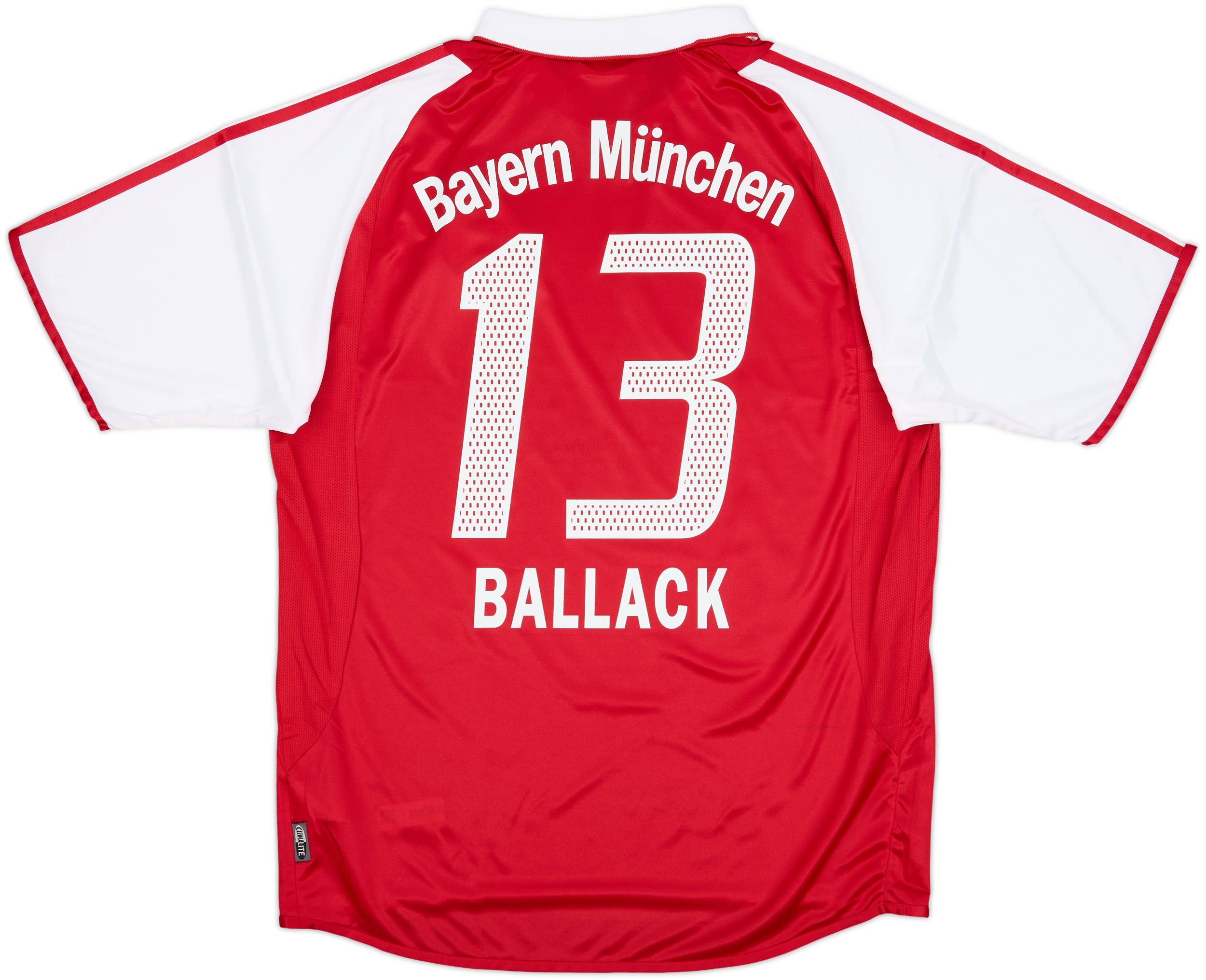【再入荷】 2003-04 Bayern Munich Home Shirt Ballack #13 (L) ウェア