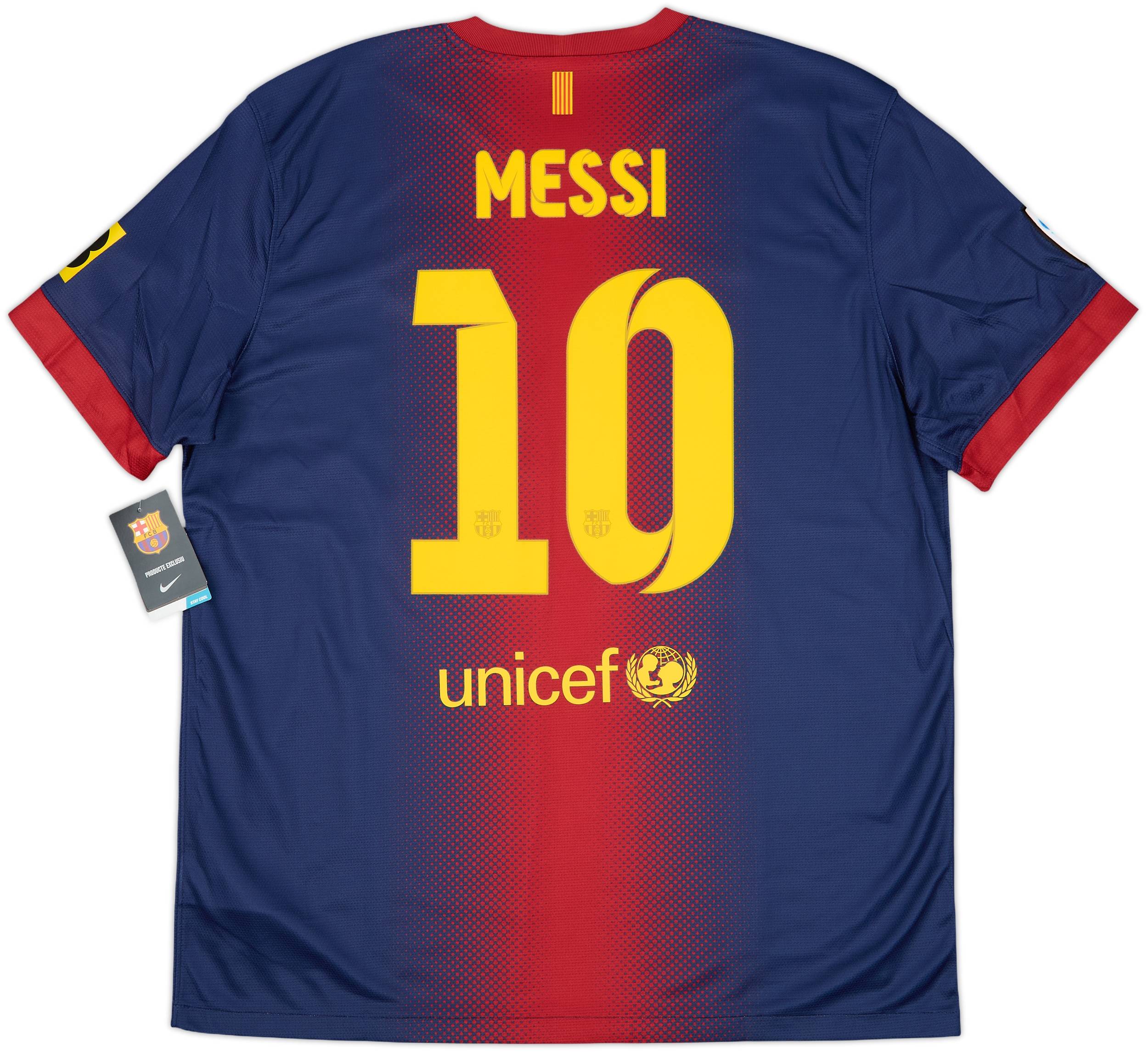 2012/13【AUTHENTIC】Messi #10 , XL 2012-13 Barcelona Home Shirt Messi #10 (XL)