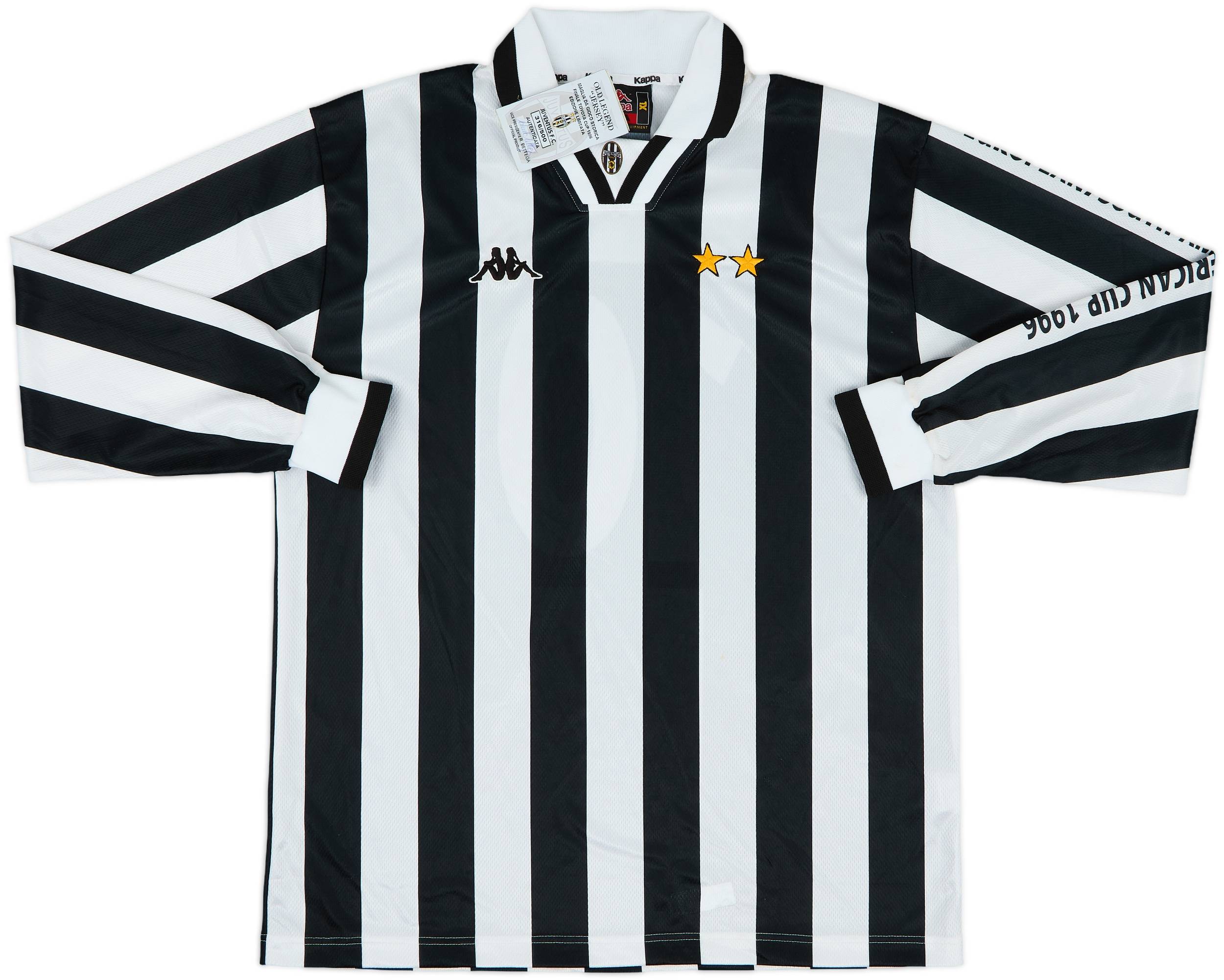 96 JUVENTUS トヨタカップ優勝＆MVPモデルDEL PIERO 10番