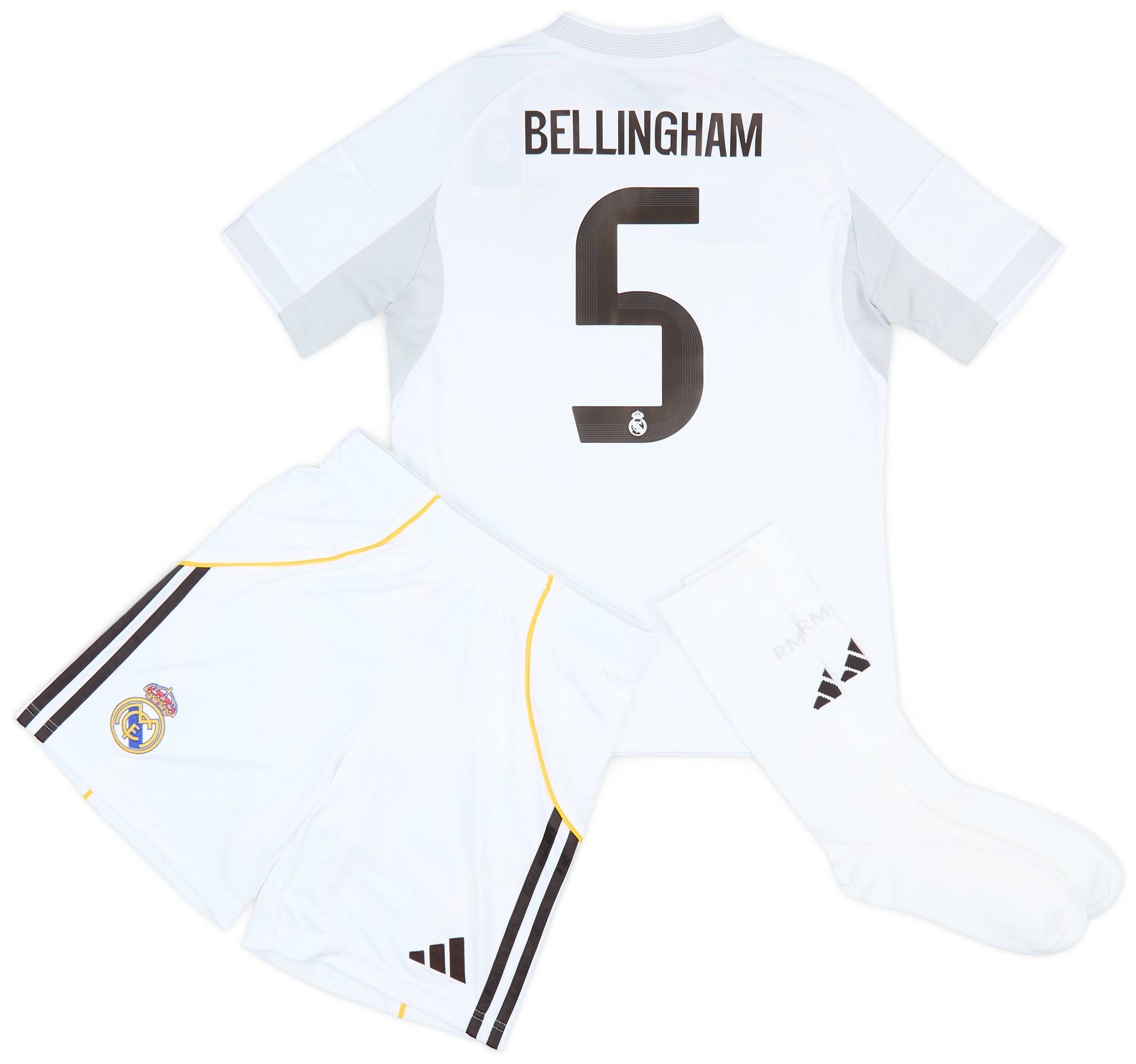 25/26 レアル・マドリード BELLINGHAM 5番 ジャージ レアル・マドリード アディダス ホーム シャツ 2025-26 Bellingham 5