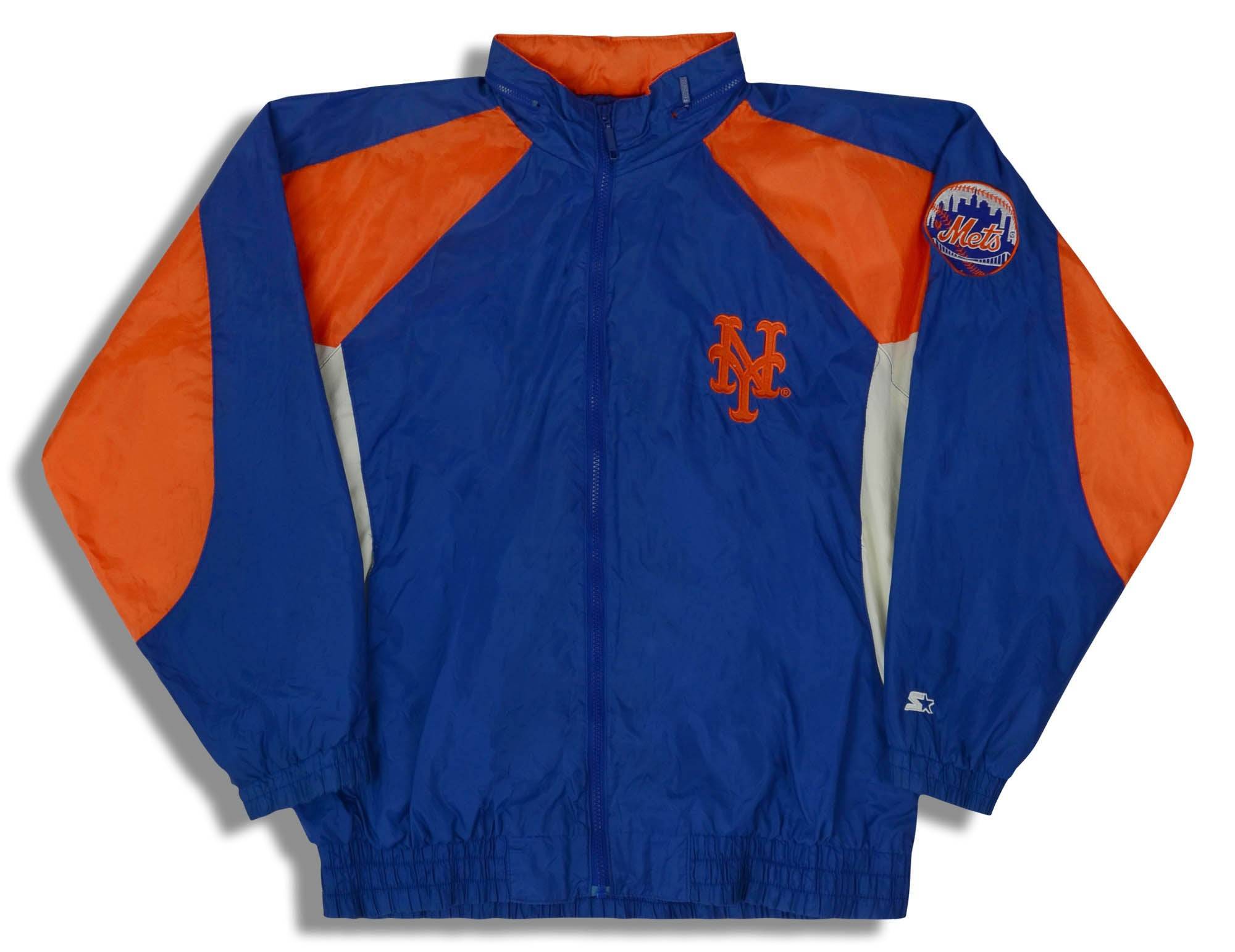 高評価レビュー Mets York New 1990s Starter L Jacket Rain ウェア