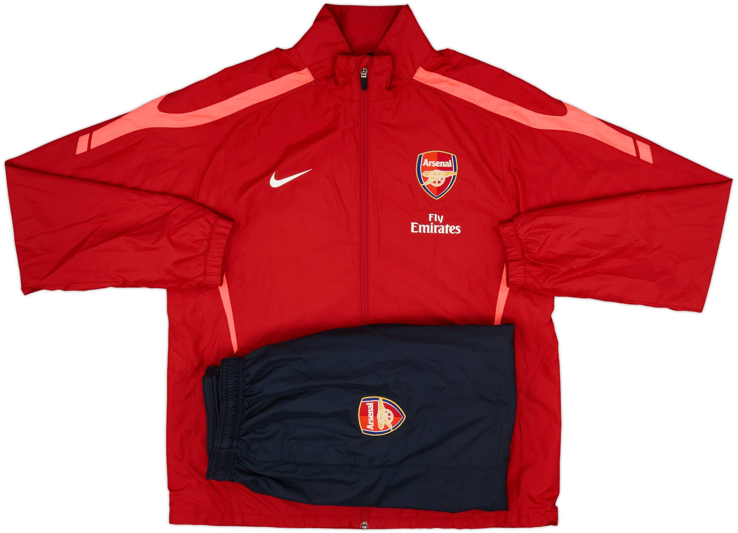 2010-11 Arsenal Nike Tracksuit - 9/10 - (L)