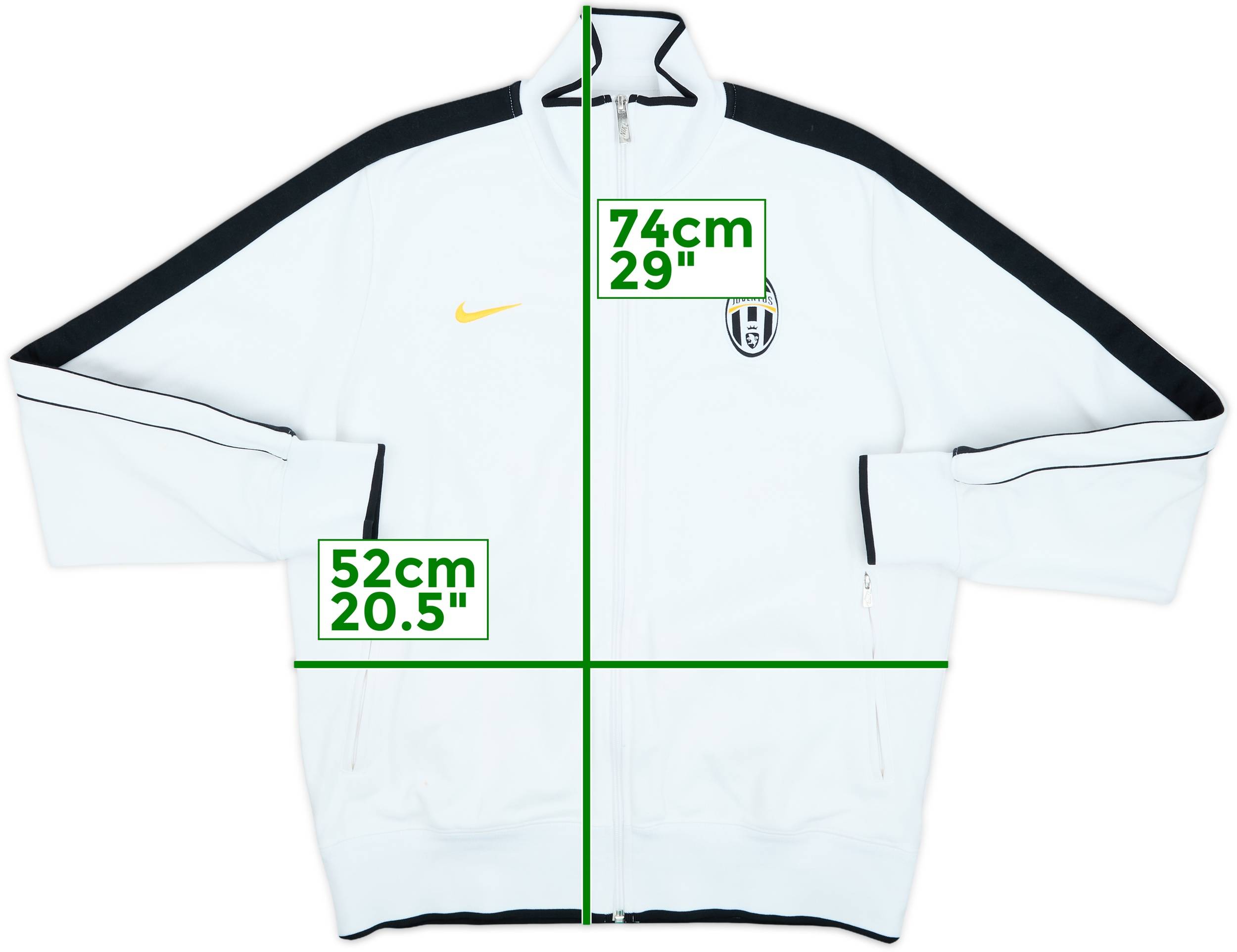 【レビューで送料無料】 2011-12 (L) - 8/10 - Jacket Track Nike Juventus ウェア